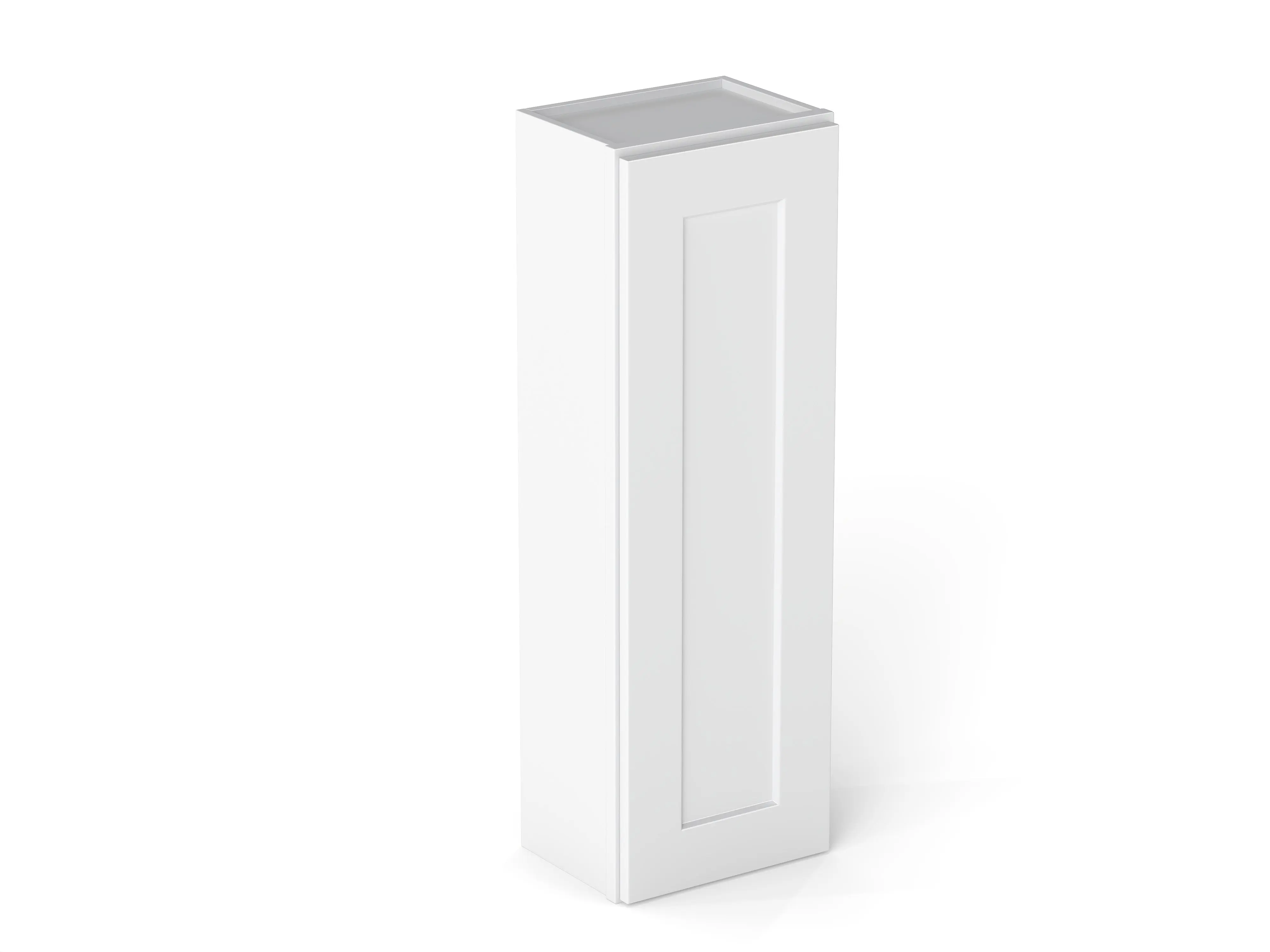 Elegant 1 Door Wall Cabinet With 2 Shelves - Image 21