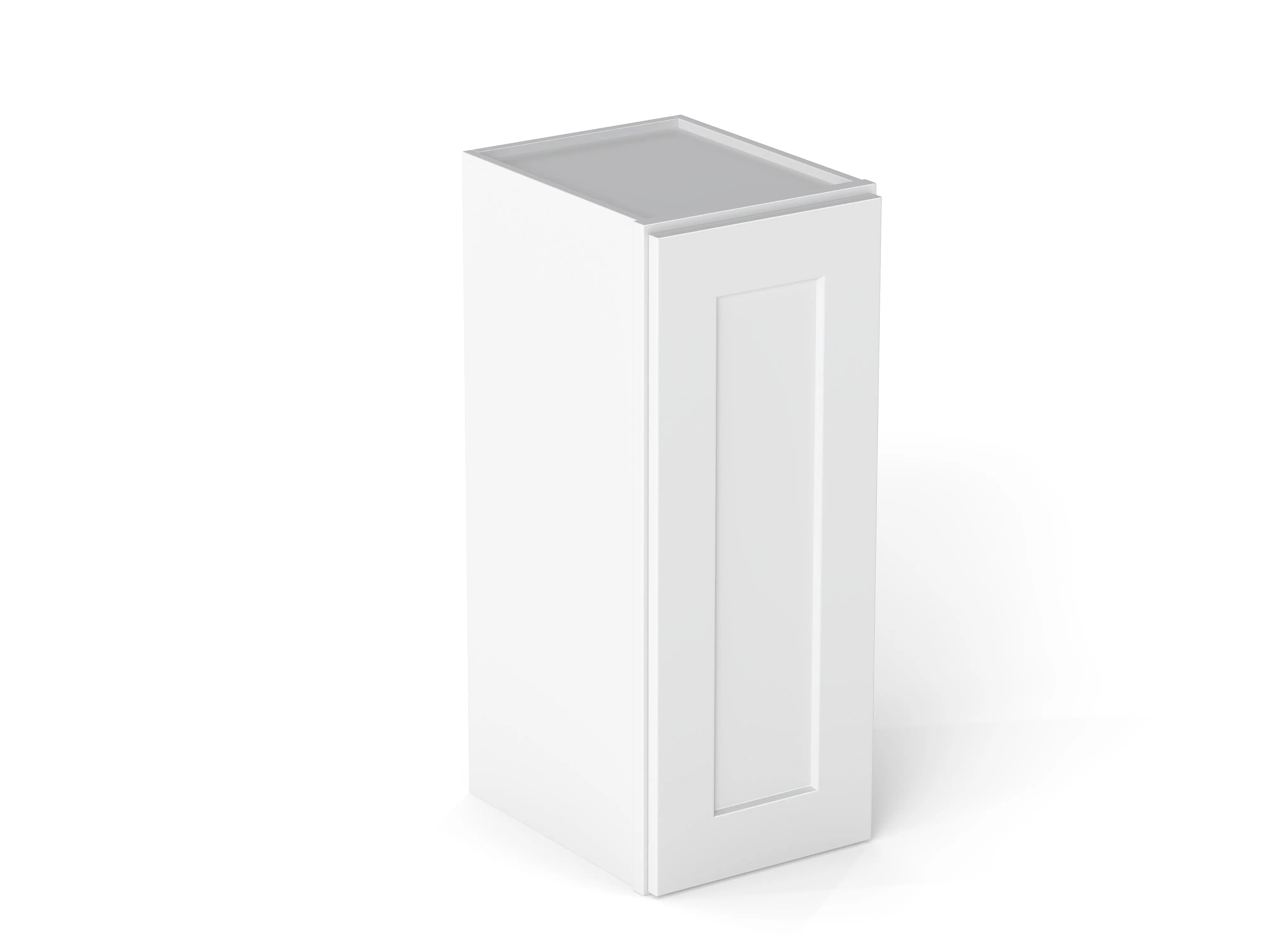 Elegant 1 Door Wall Cabinet With 2 Shelves - Image 25