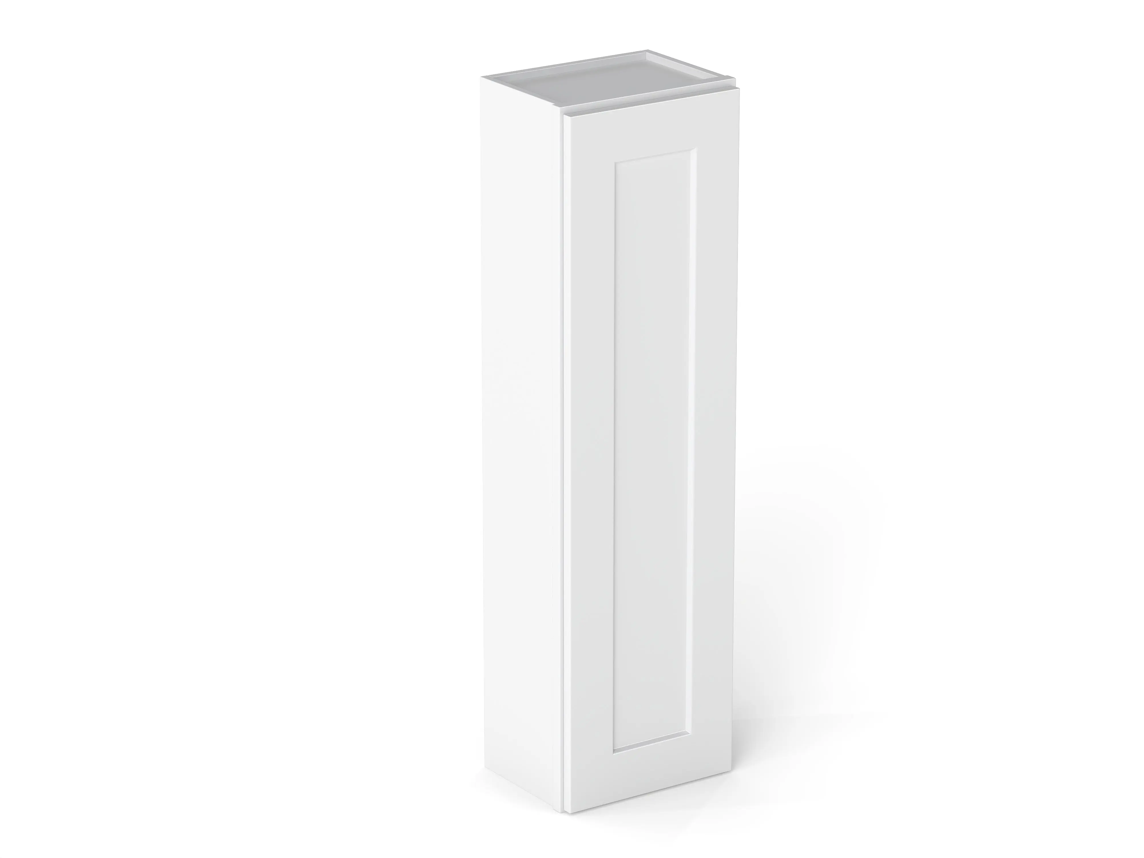 Elegant 1 Door Wall Cabinet With 2 Shelves - Image 3