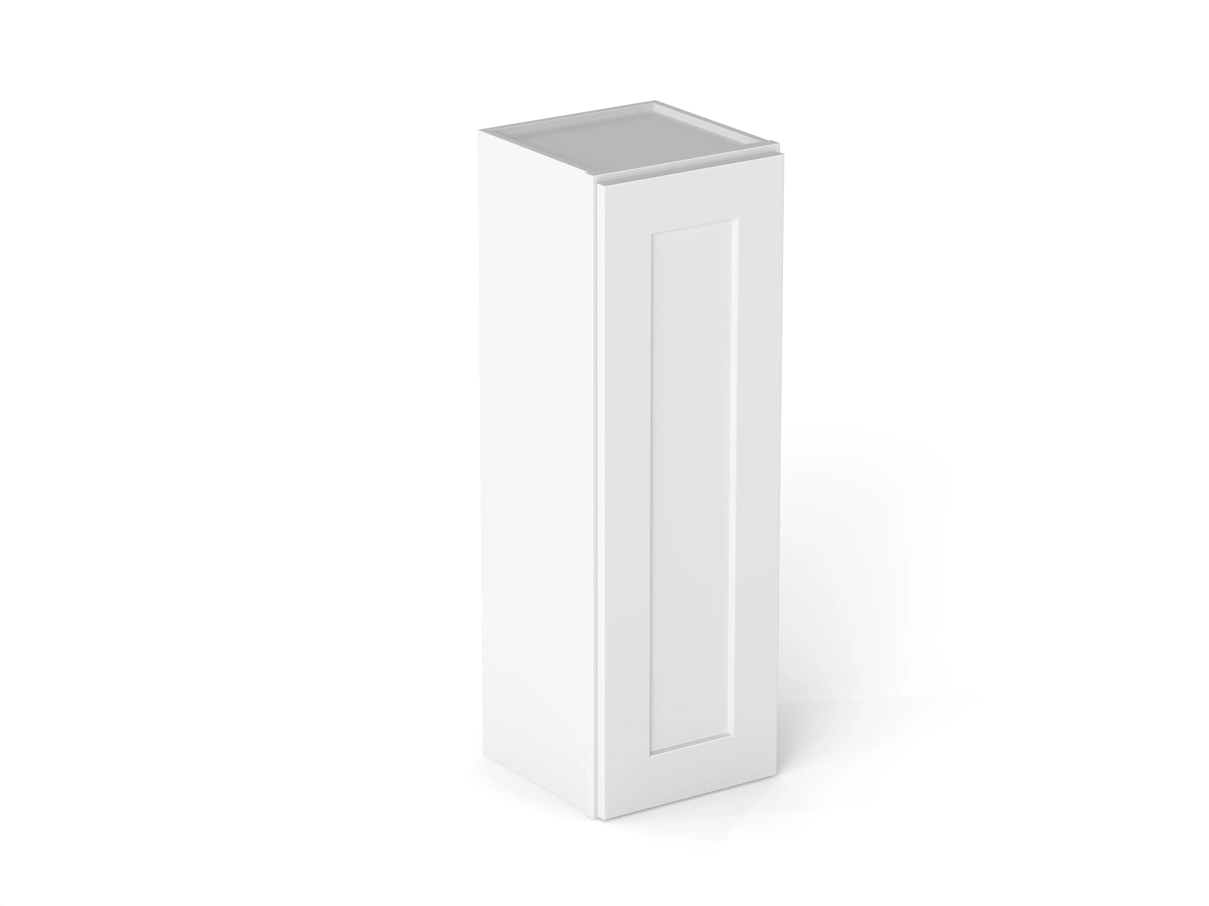 Elegant 1 Door Wall Cabinet With 2 Shelves - Image 37