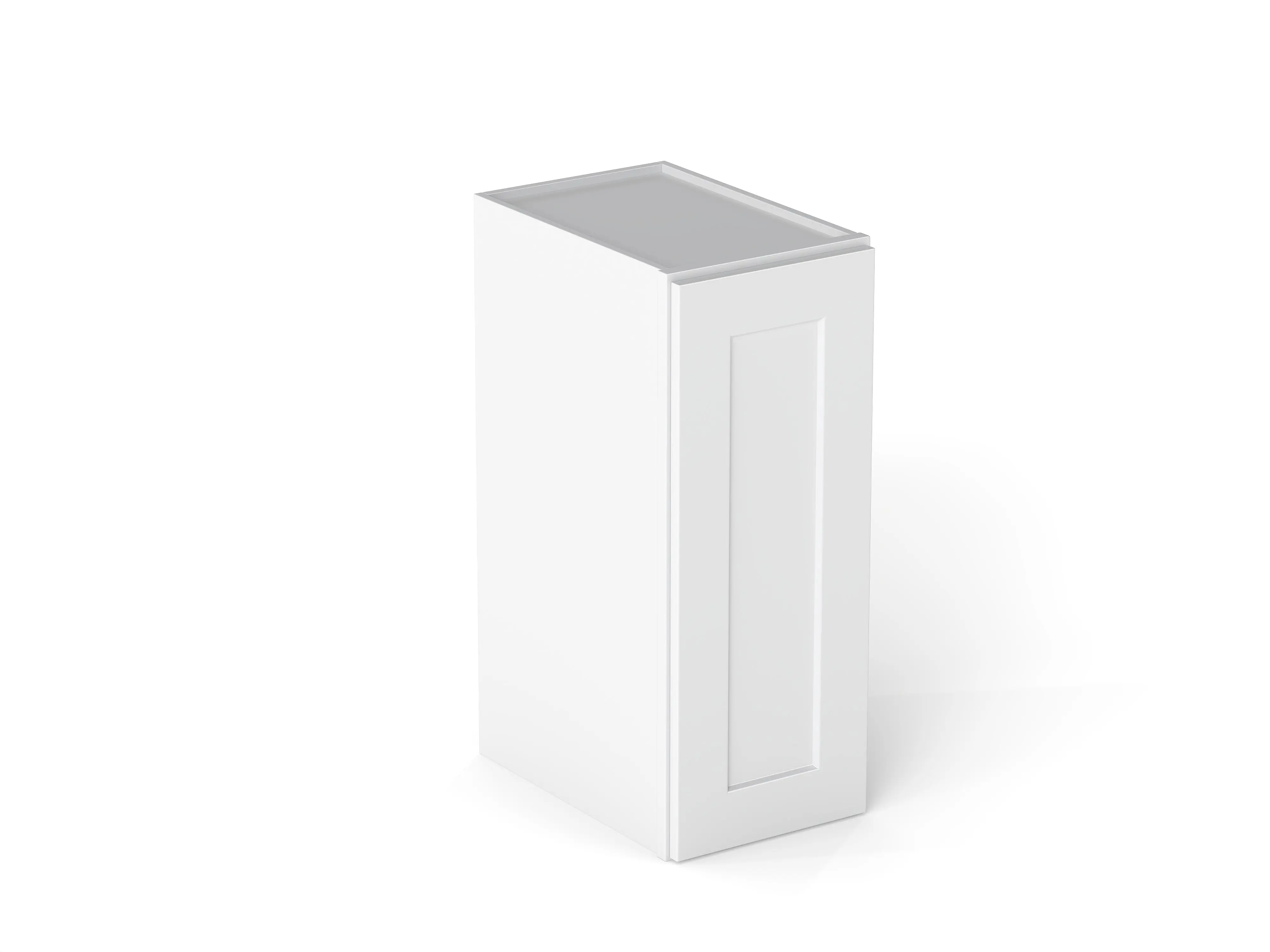 Elegant 1 Door Wall Cabinet With 2 Shelves - Image 41