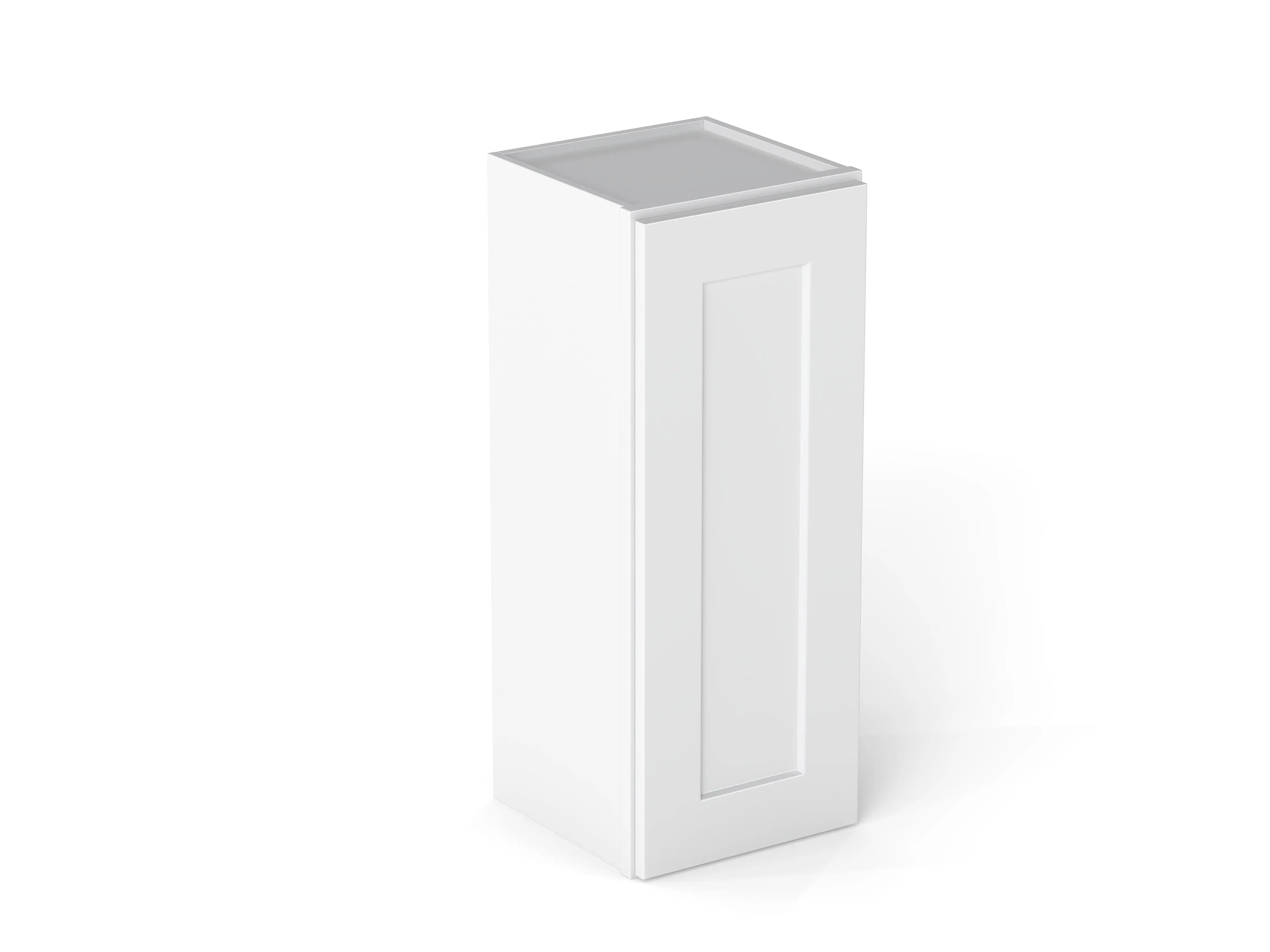 Elegant 1 Door Wall Cabinet With 2 Shelves - Image 49