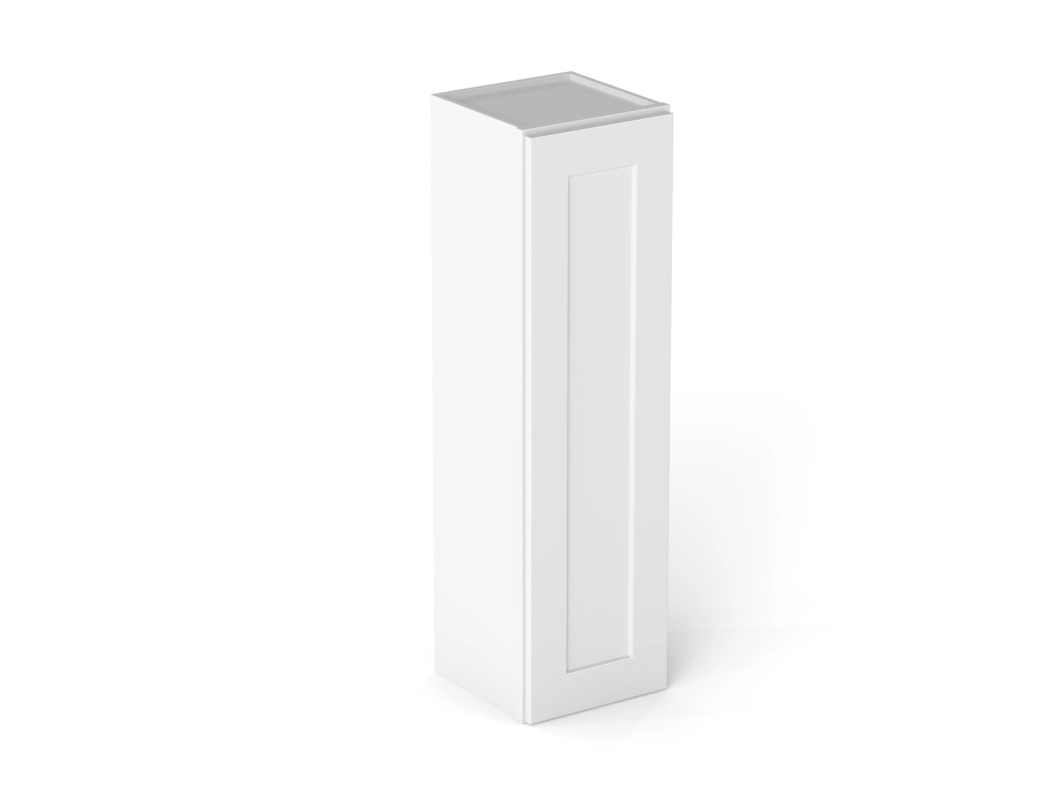 Elegant 1 Door Wall Cabinet With 2 Shelves - Image 5