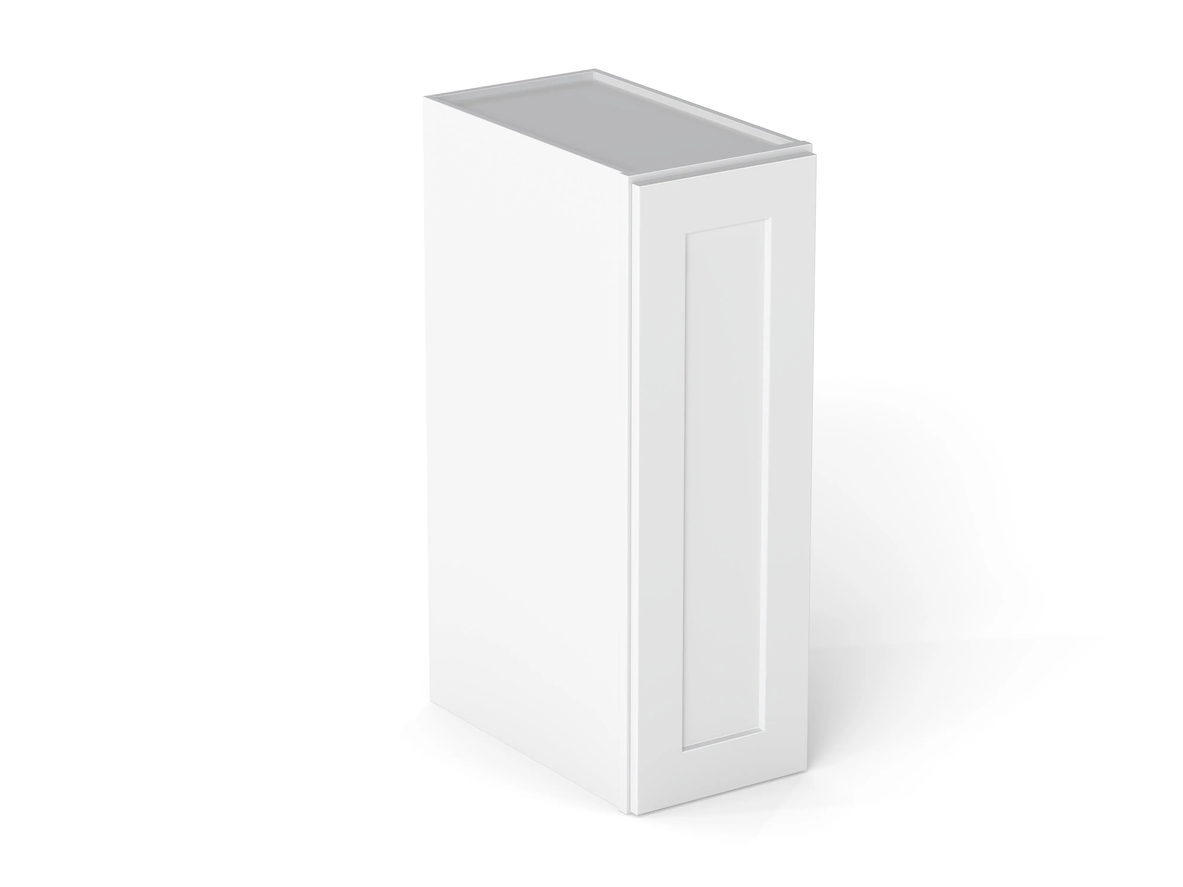 Elegant 1 Door Wall Cabinet With 2 Shelves - Image 53