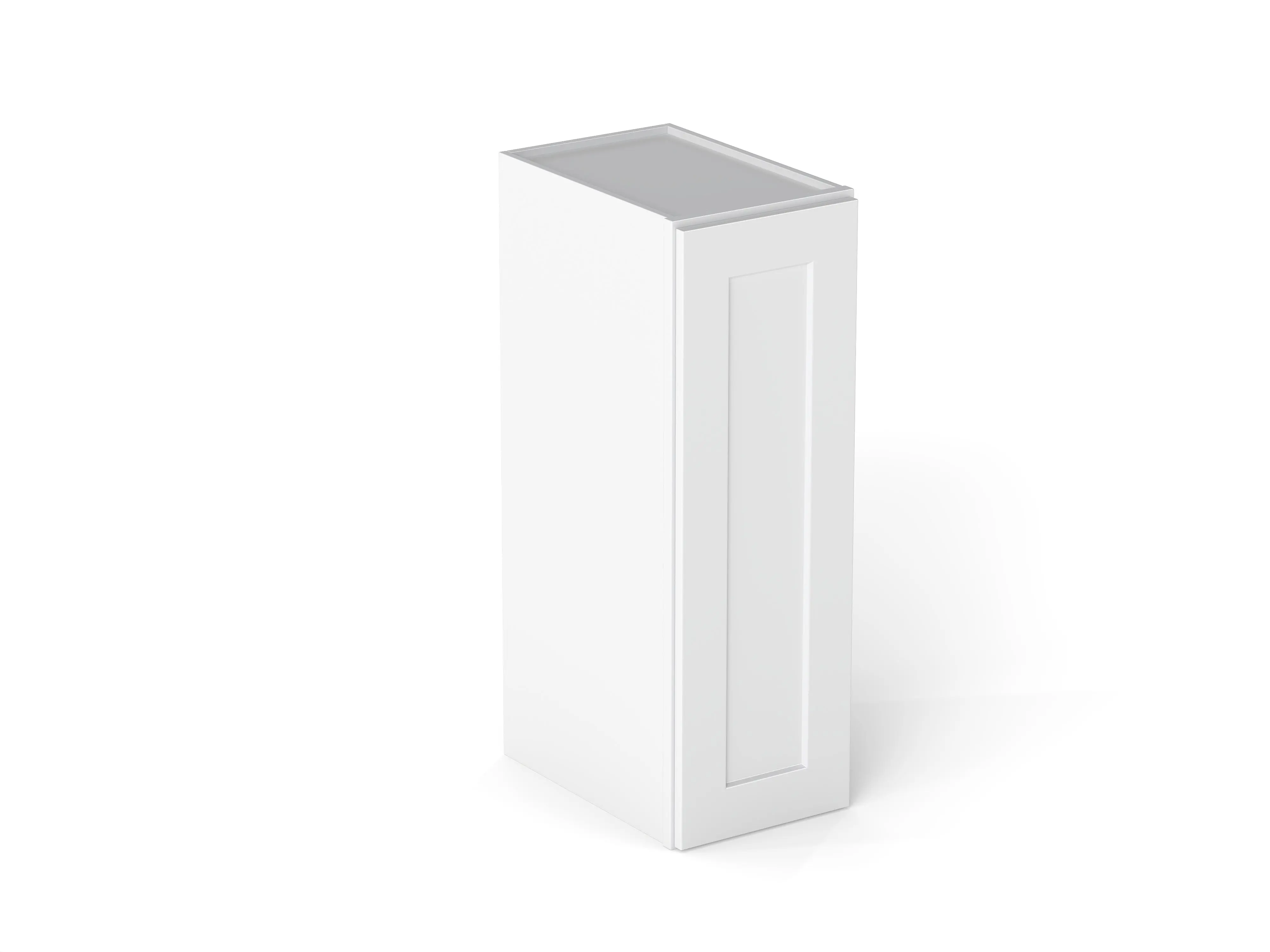 Elegant 1 Door Wall Cabinet With 2 Shelves - Image 9