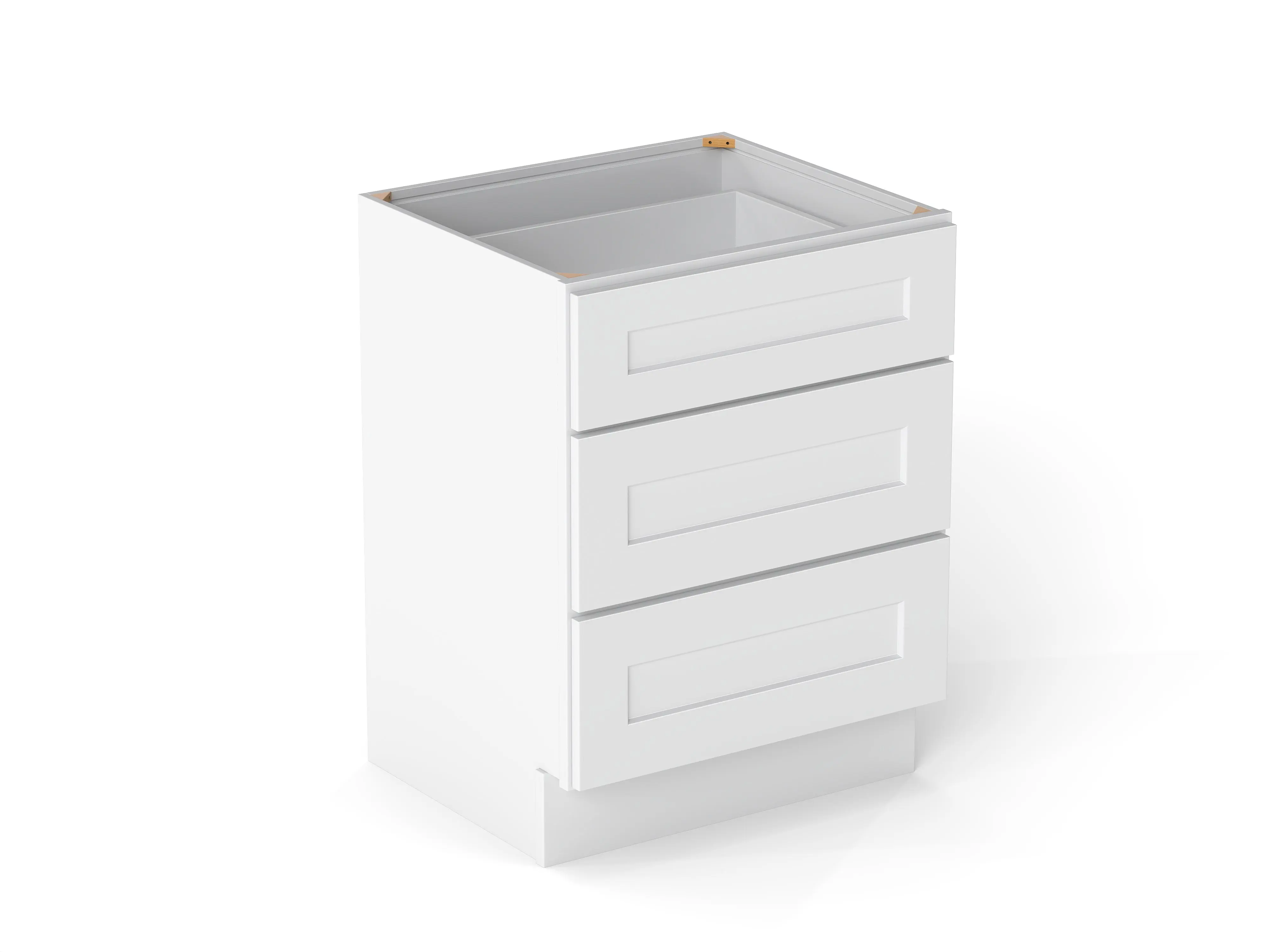 Elegant 3 Drawer Vanity Base Cabinet