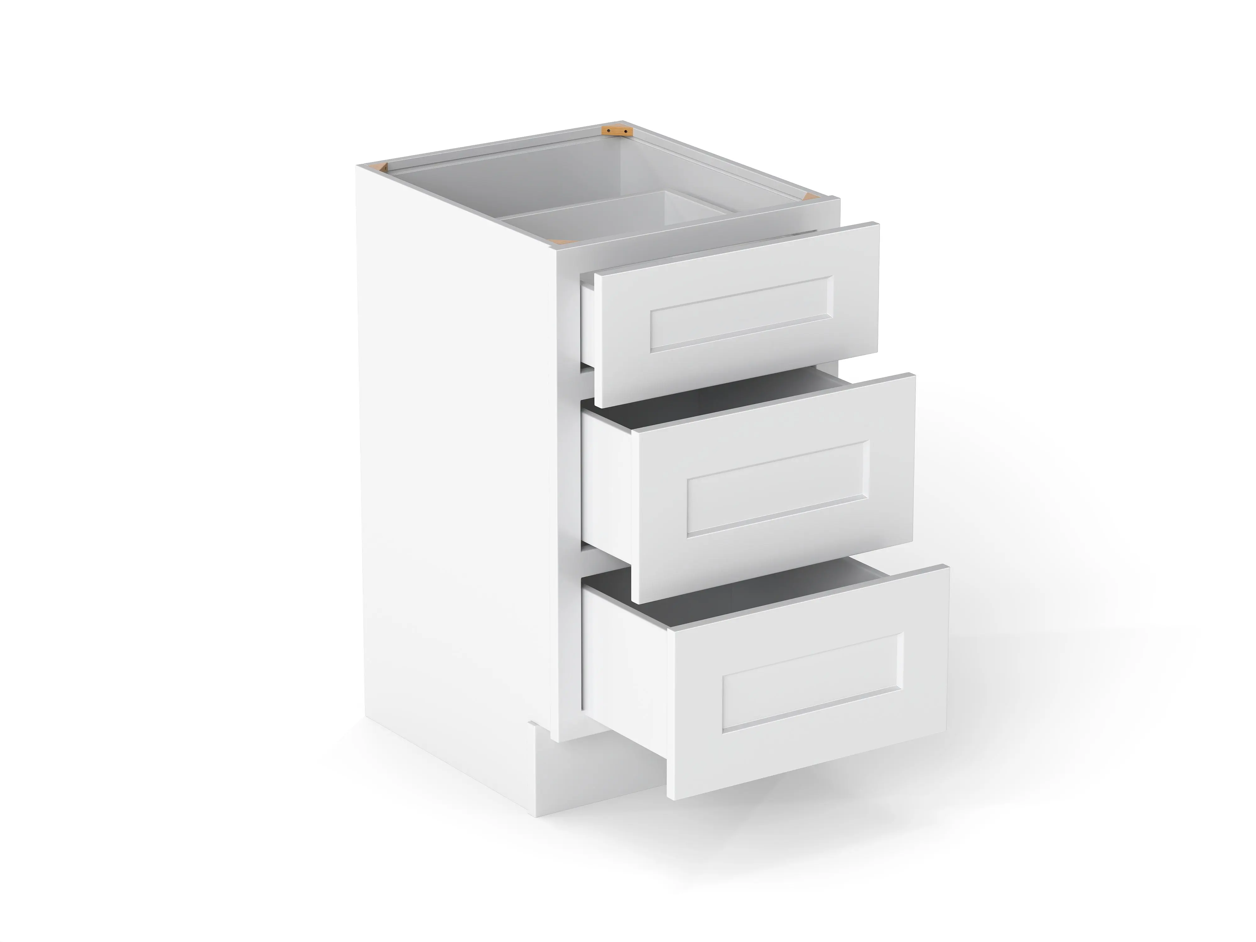 Elegant 3 Drawer Vanity Base Cabinet - Image 10