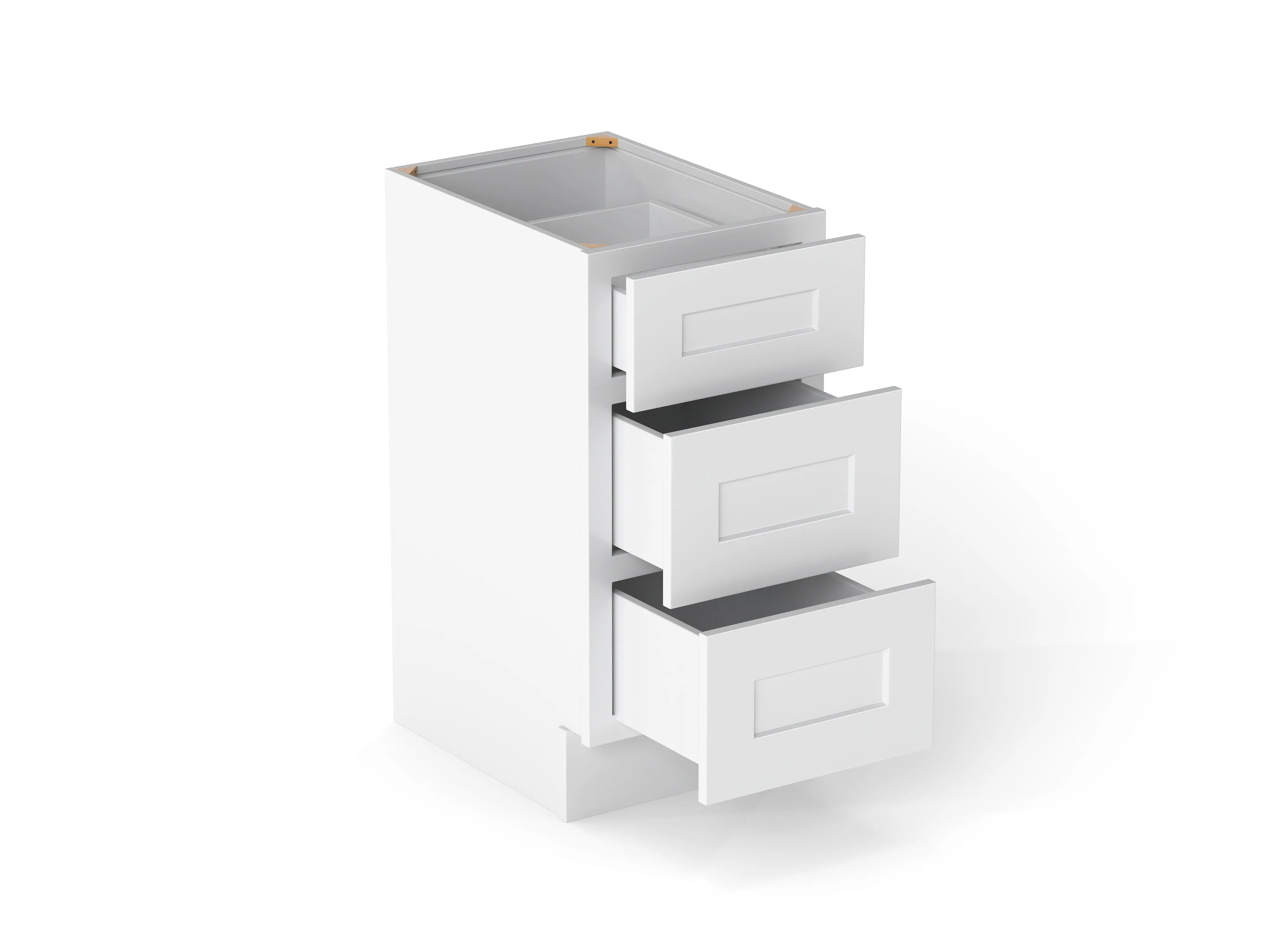 Elegant 3 Drawer Vanity Base Cabinet - Image 14