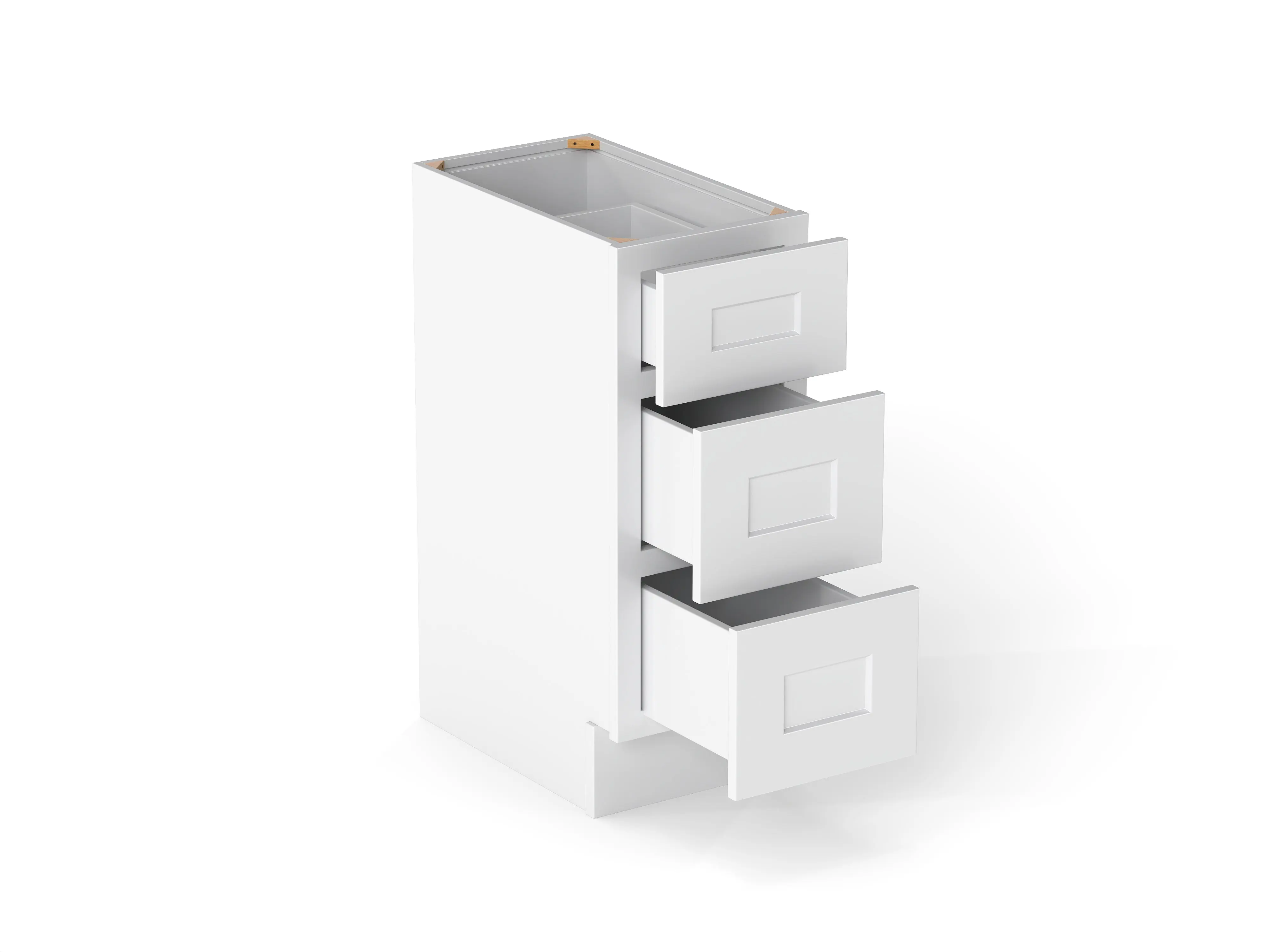 Elegant 3 Drawer Vanity Base Cabinet - Image 17