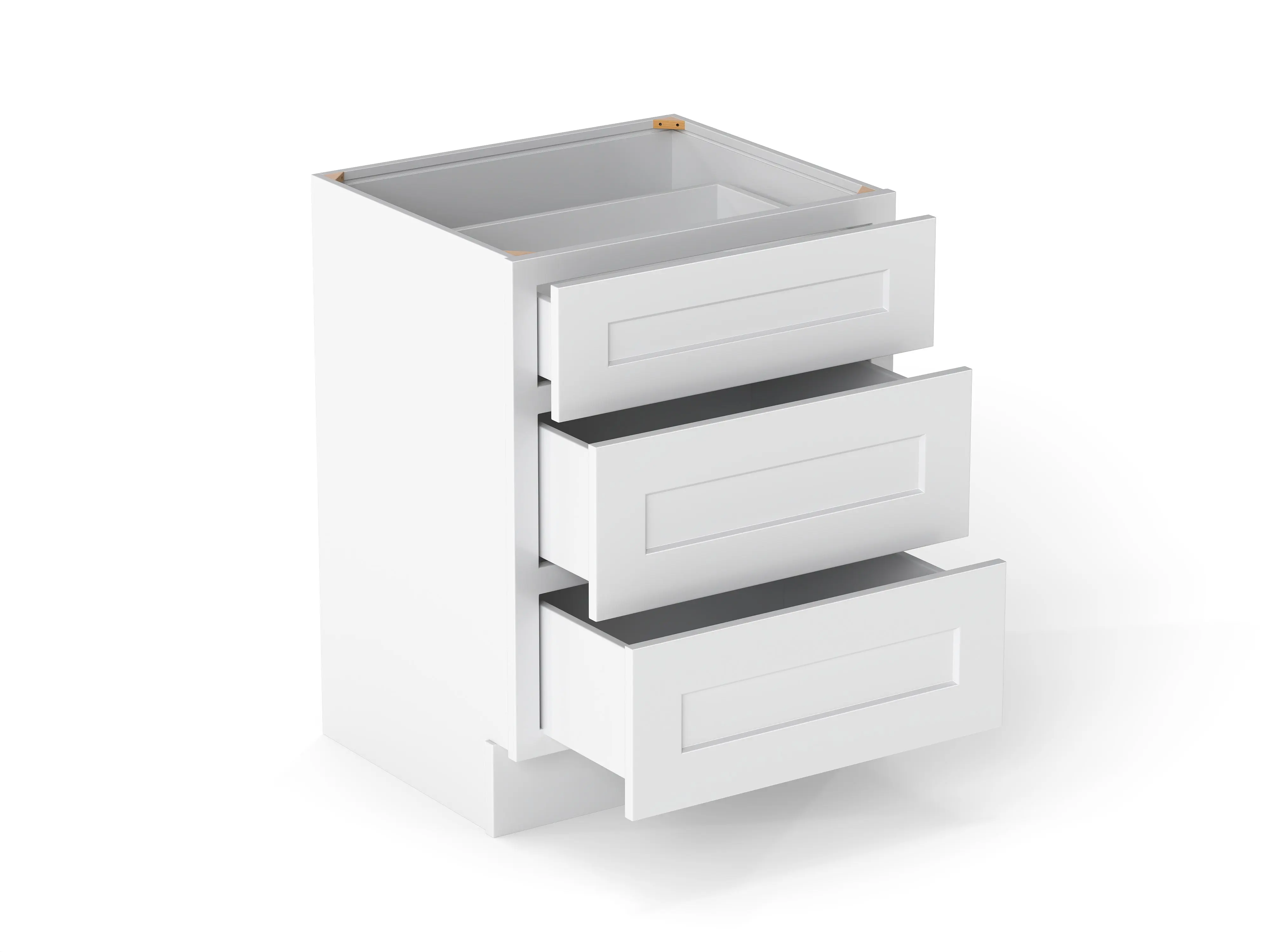 Elegant 3 Drawer Vanity Base Cabinet - Image 2
