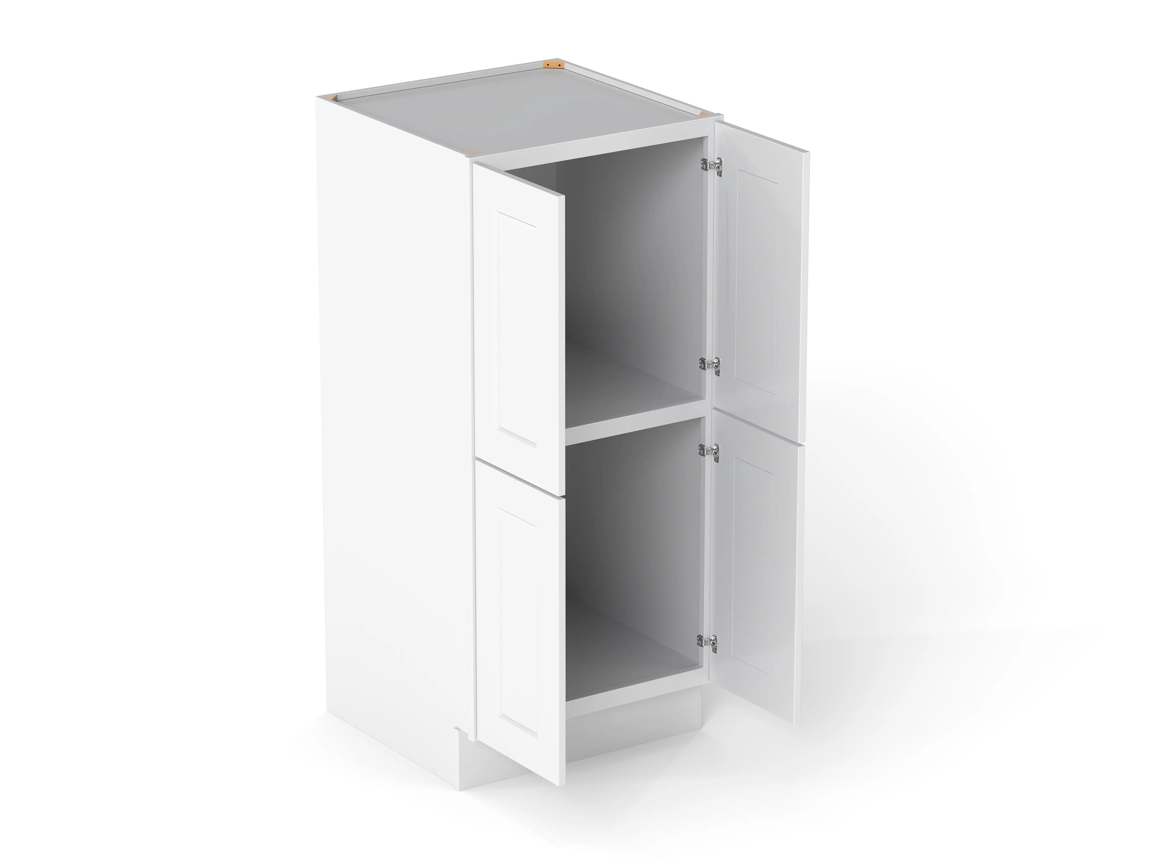 Elegant 4 Door Pantry Cabinet
