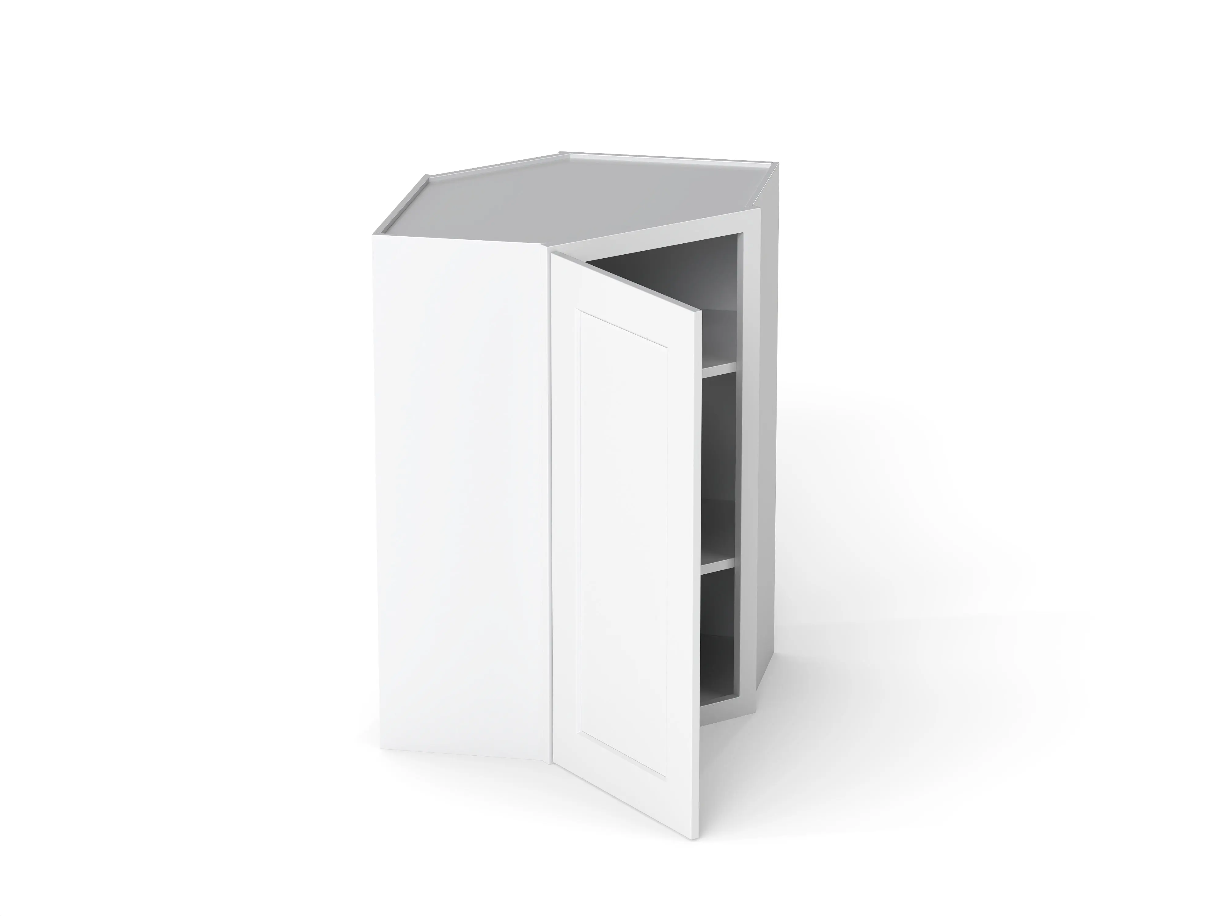Elegant Wall Corner Cabinet - Image 4