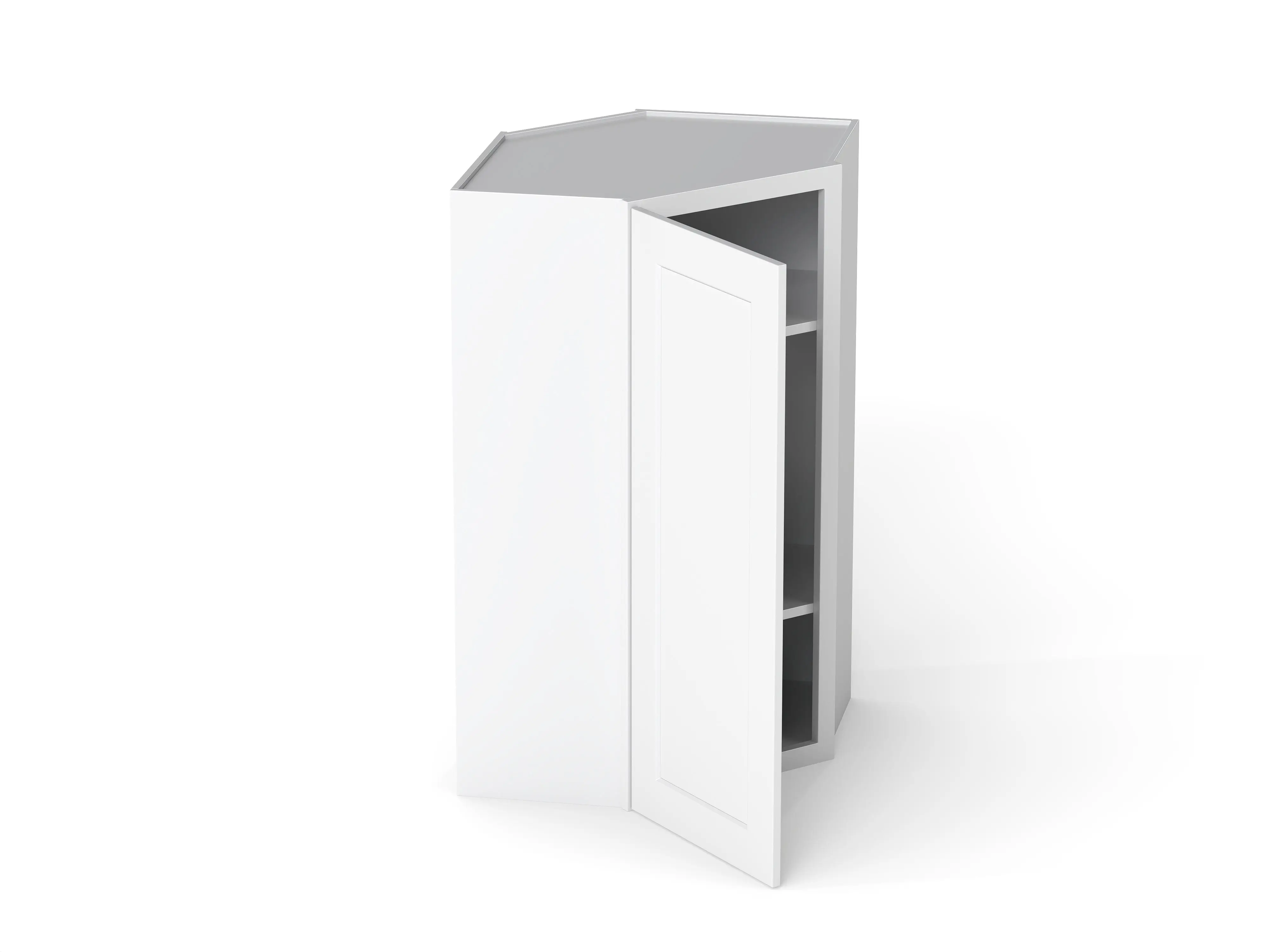 Elegant Wall Corner Cabinet - Image 8