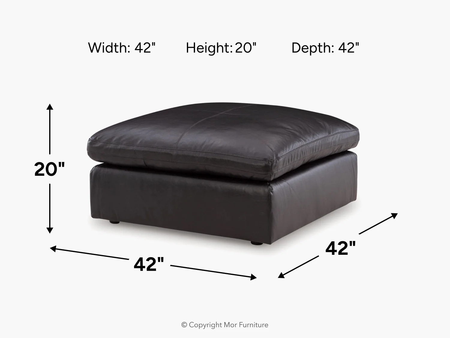 Emillia Oversized Ottoman - Image 5