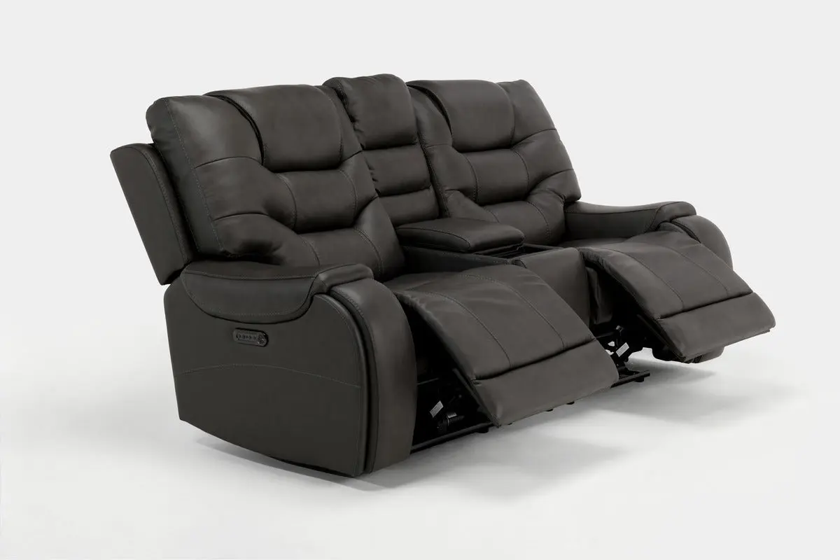 Estilo 2 Power Console Loveseat - Image 13