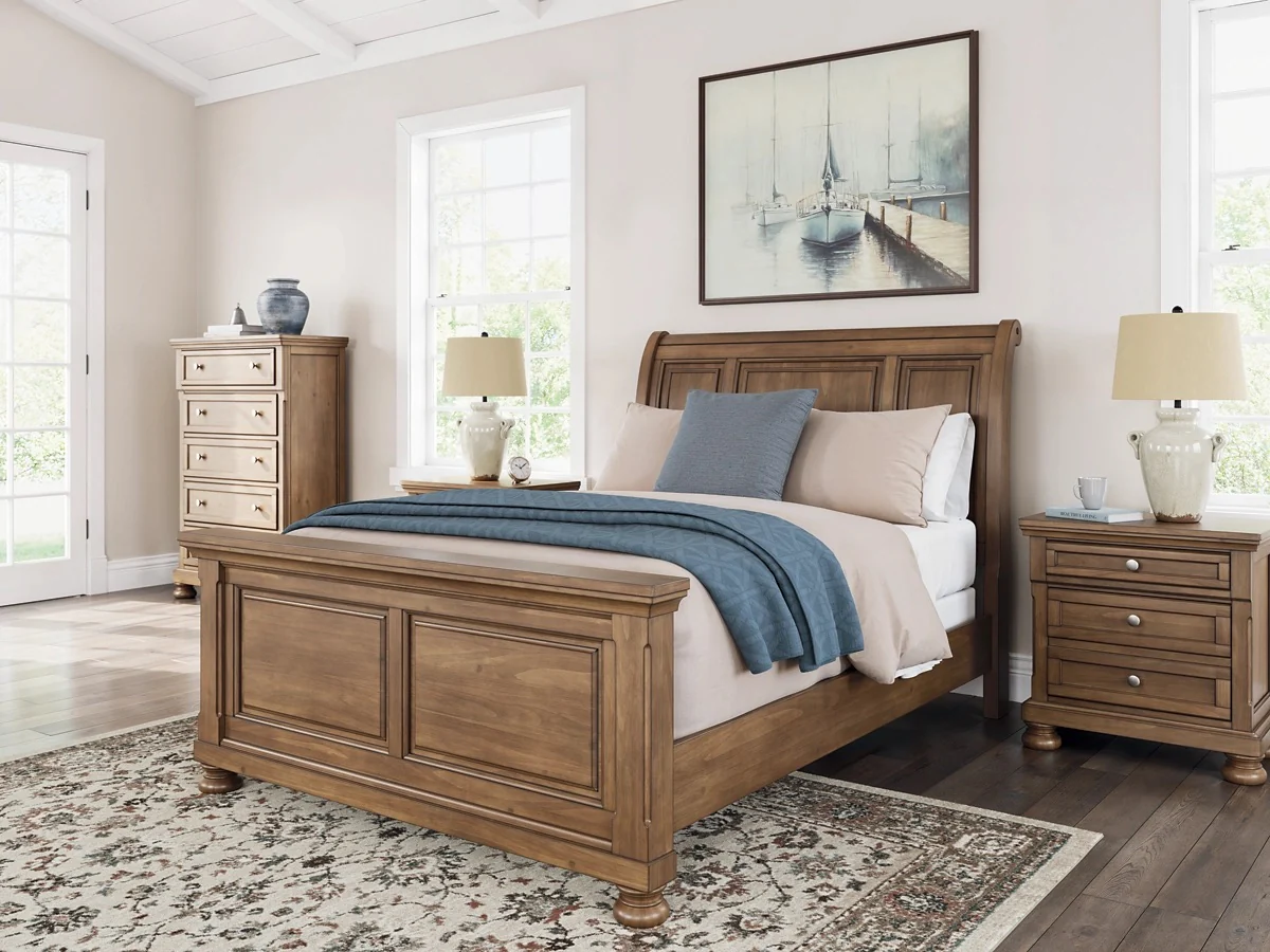 Feddinger Sleigh Bed - Image 3