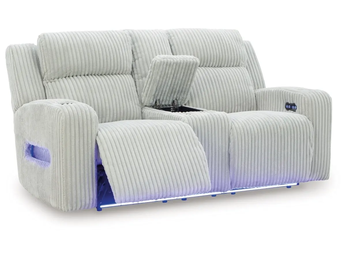 Forest Lake 2 Power Console Loveseat - Image 11