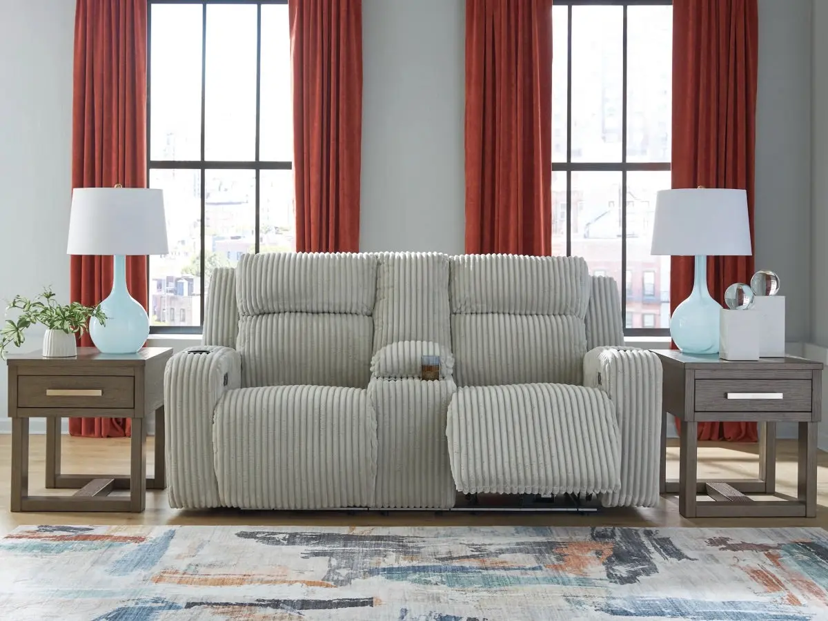 Forest Lake 2 Power Console Loveseat - Image 16