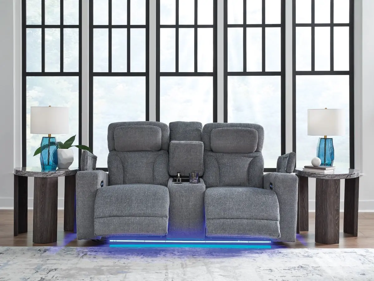 Forest Lake 2 Power Console Loveseat - Image 24