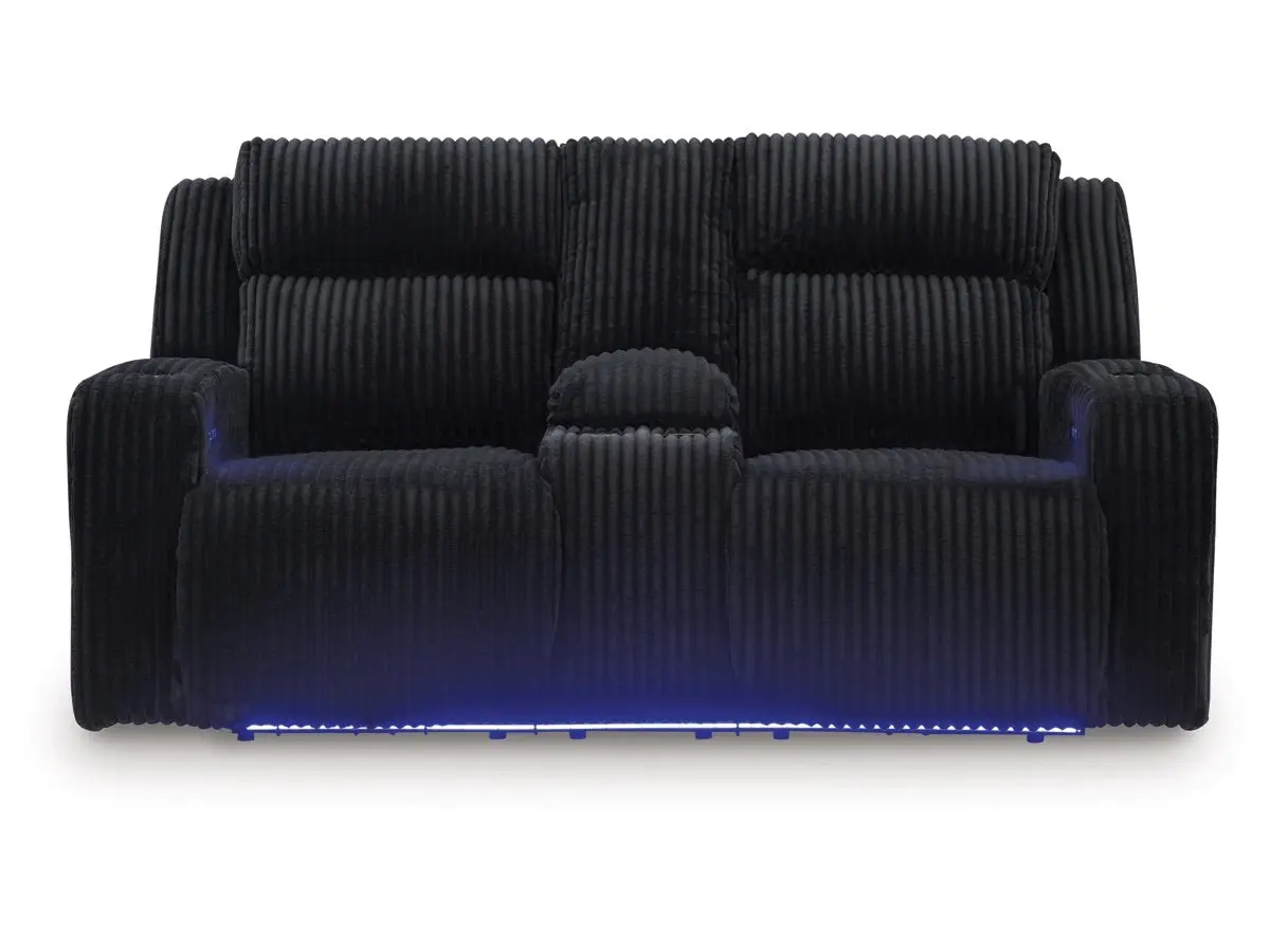 Forest Lake 2 Power Console Loveseat - Image 3