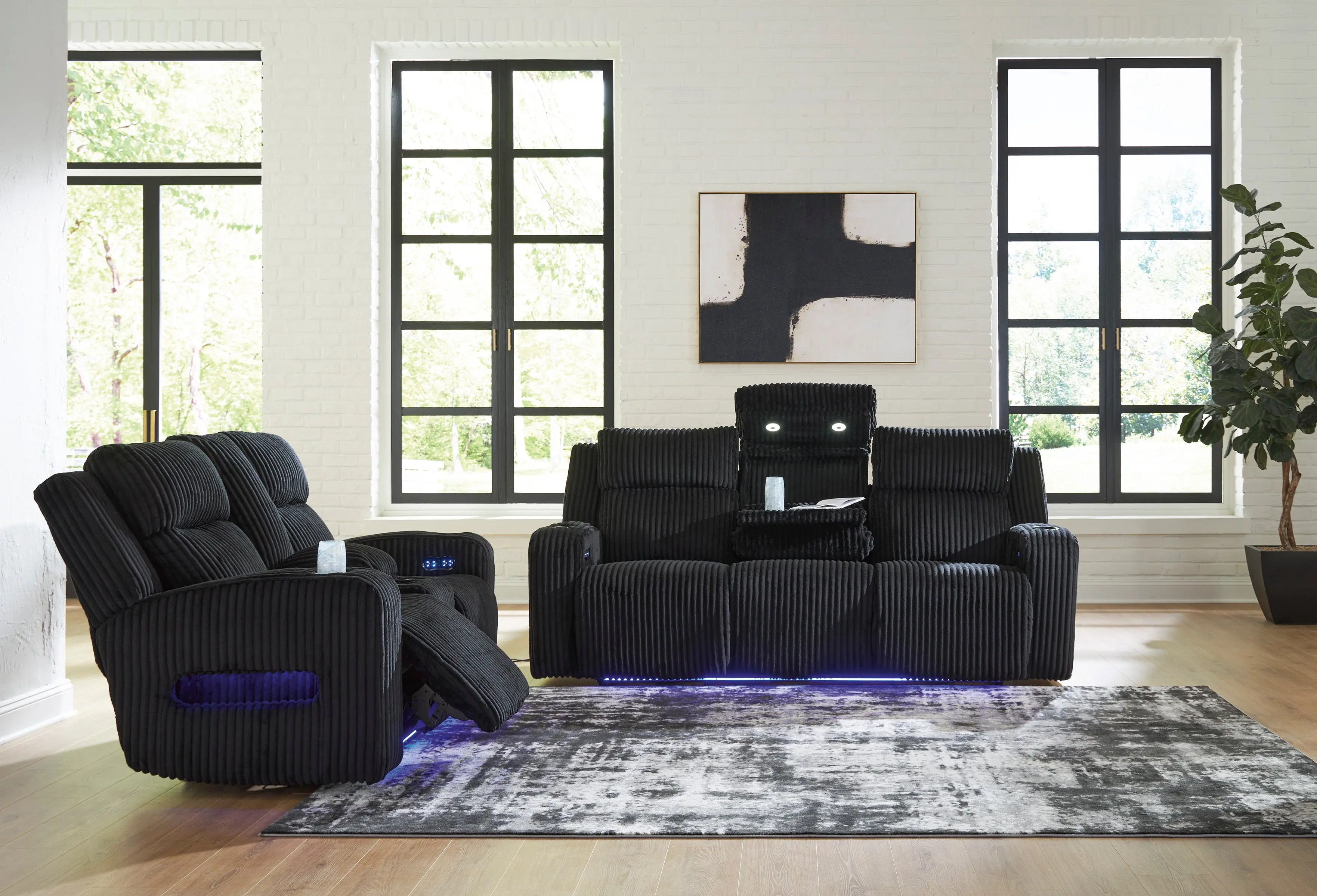 Forest Lake 2 Power Sofa & Console Loveseat - Image 2