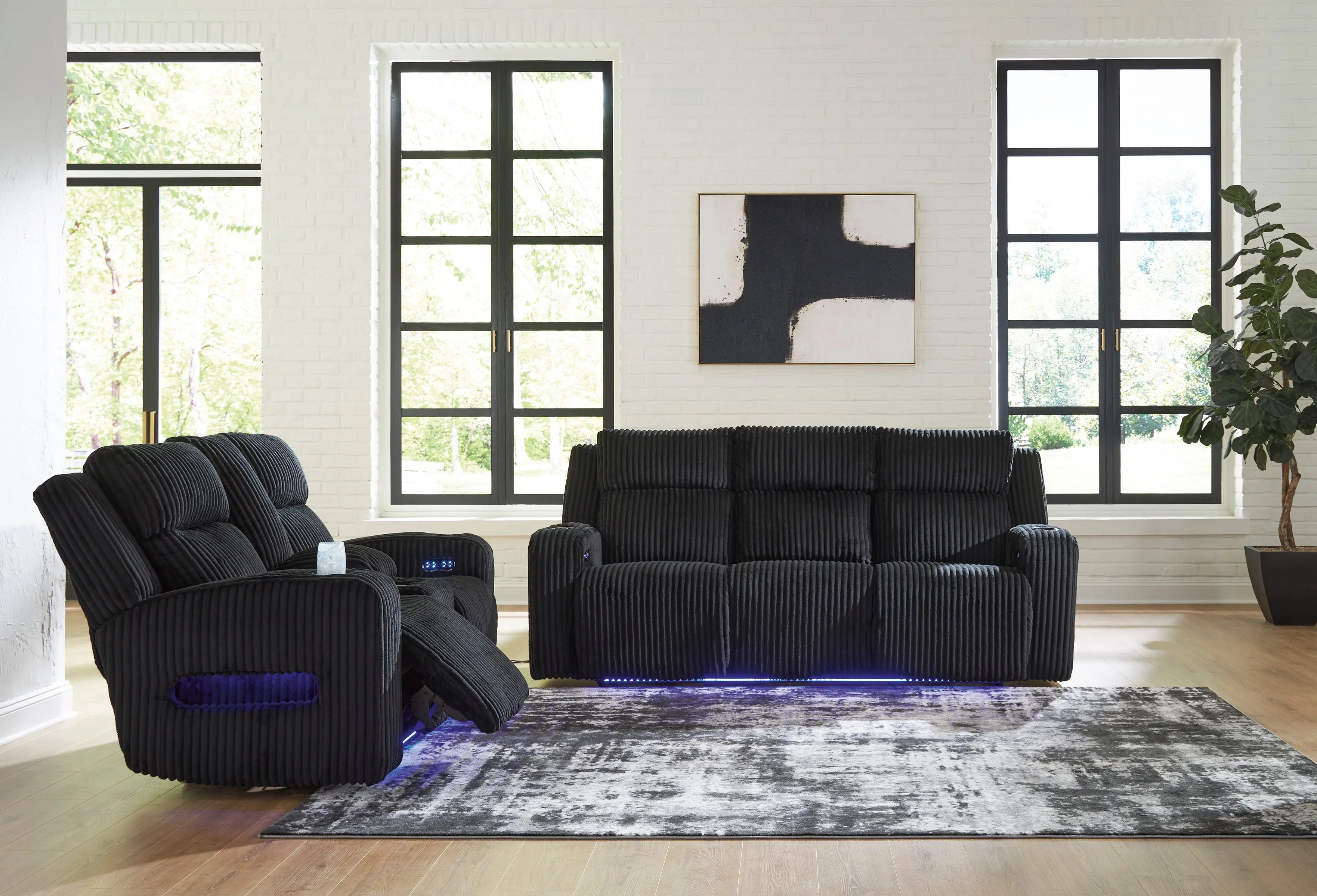 Forest Lake 2 Power Sofa & Console Loveseat - Image 4