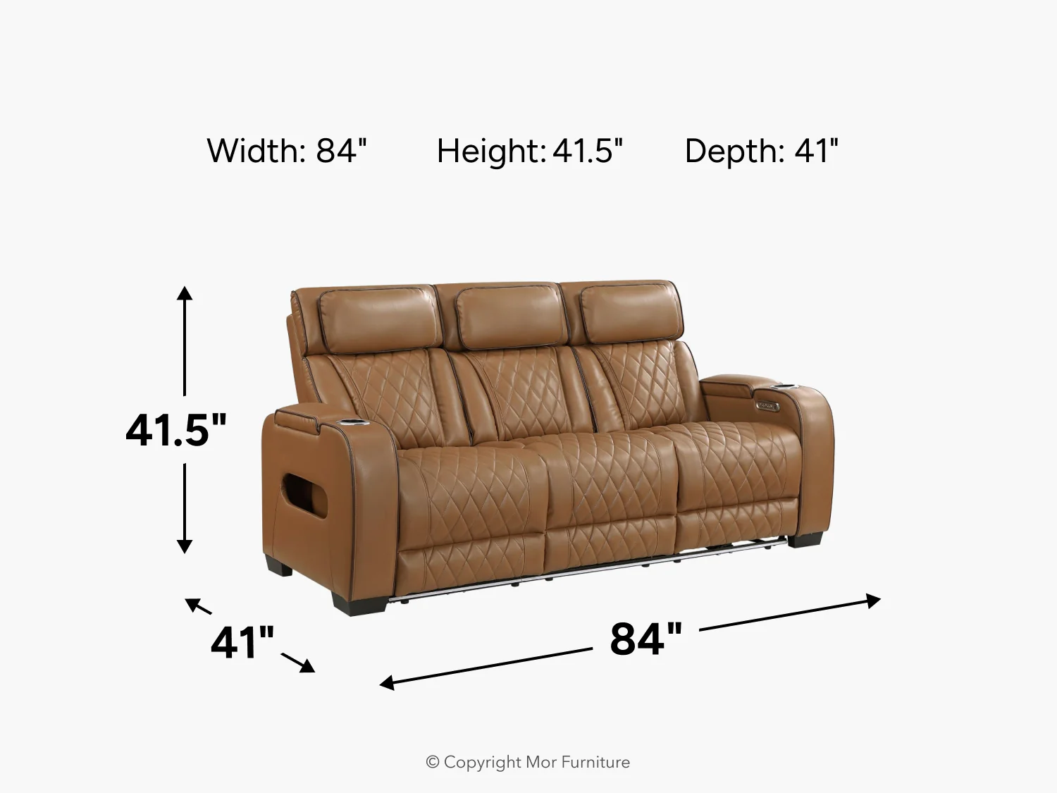 Gallington 2 Power Sofa - Image 8