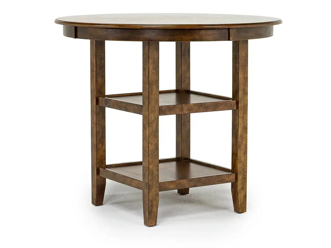Gia Round Counter Height Dining Table & 4 Stools - Image 10