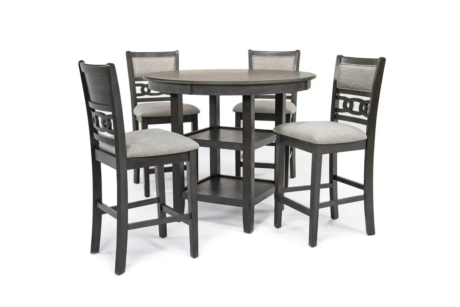Gia Round Counter Height Dining Table & 4 Stools - Image 17