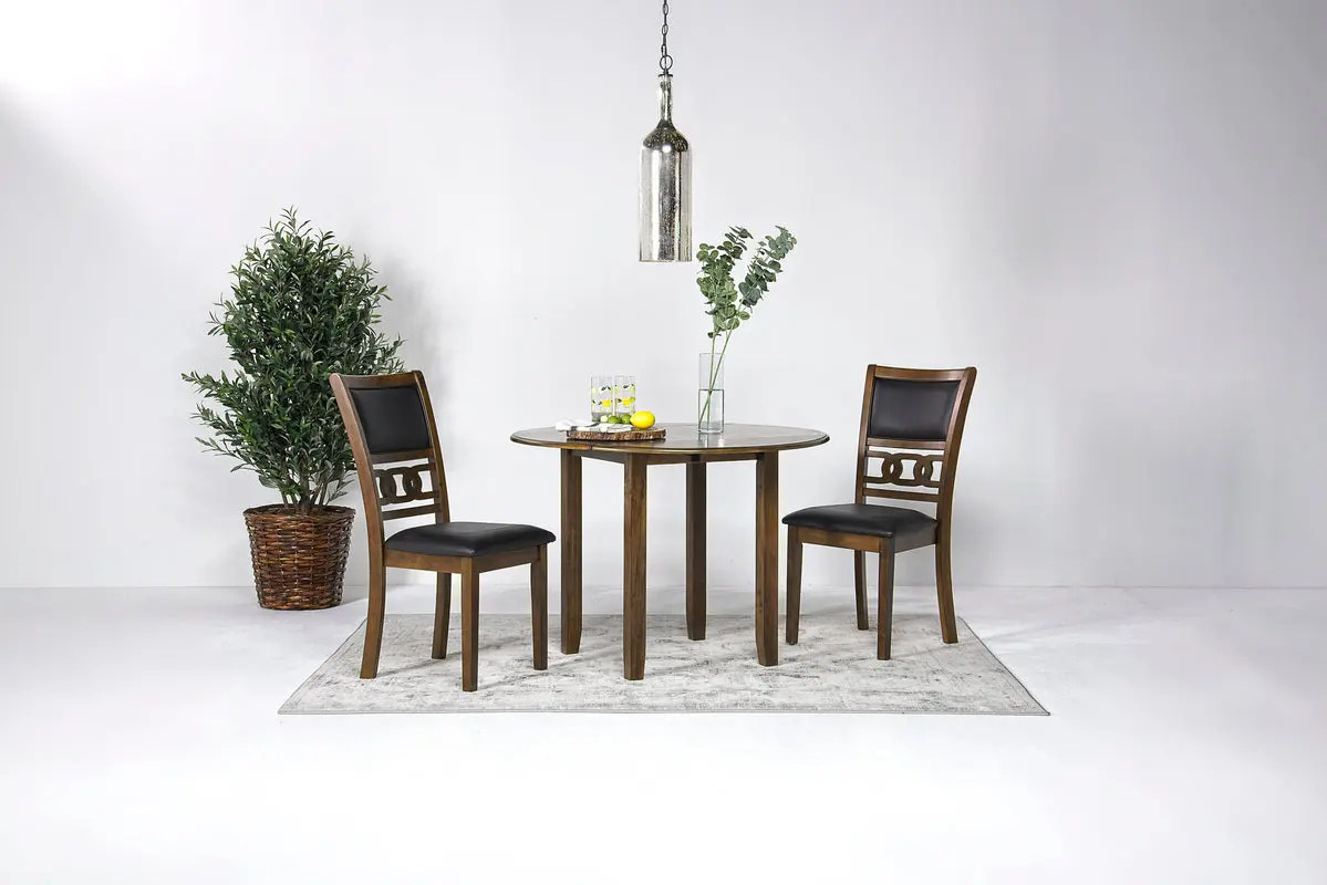 Gia Round Dining Table & 2 Stools - Image 7