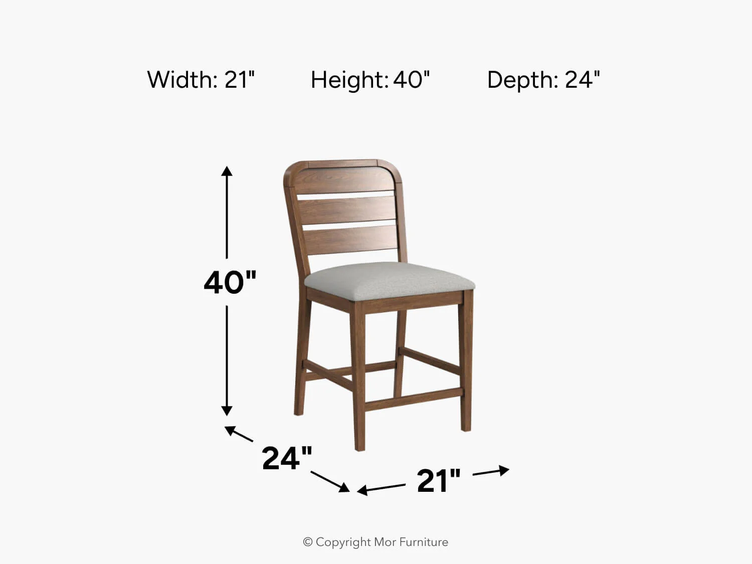 Glinda Counter Height Stool - Image 7