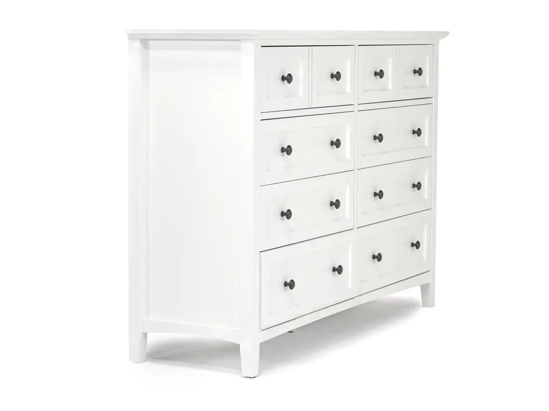 Grace Panel Bed & Dresser & Mirror & Nightstand - Image 13