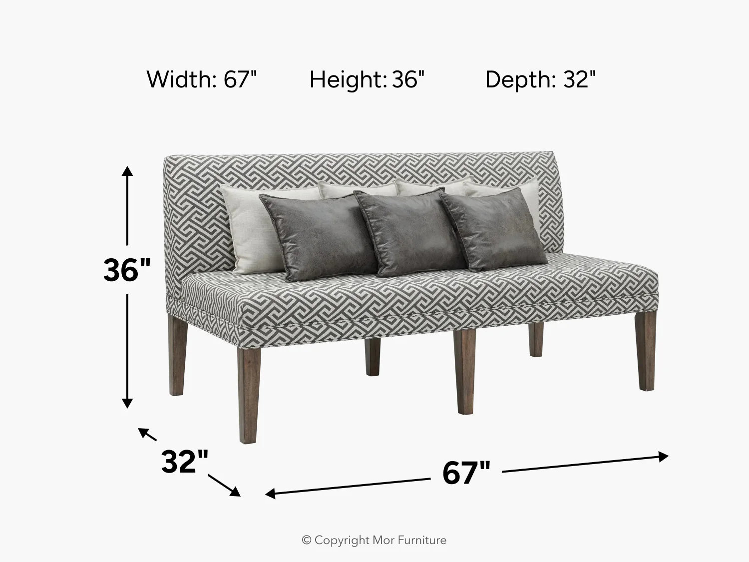 Gramercy Dining Bench - Image 10
