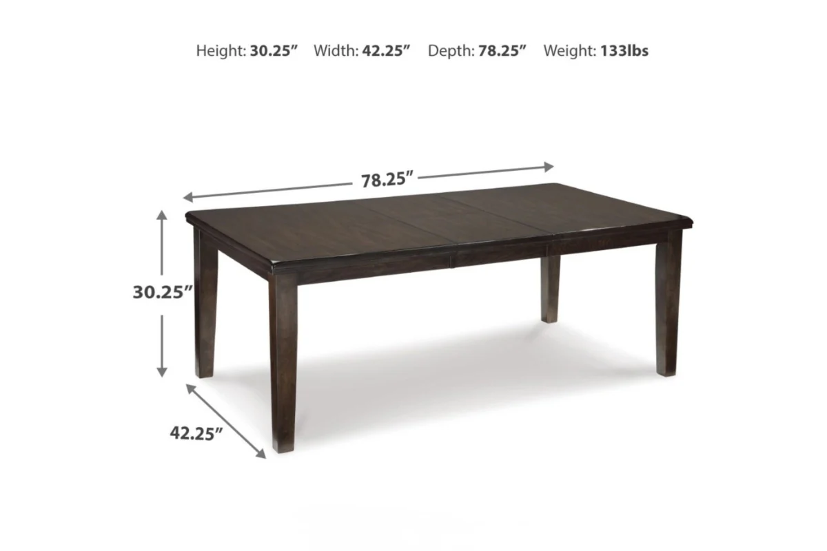 Haddigan Dining Table & 4 Chairs & Bench - Image 2