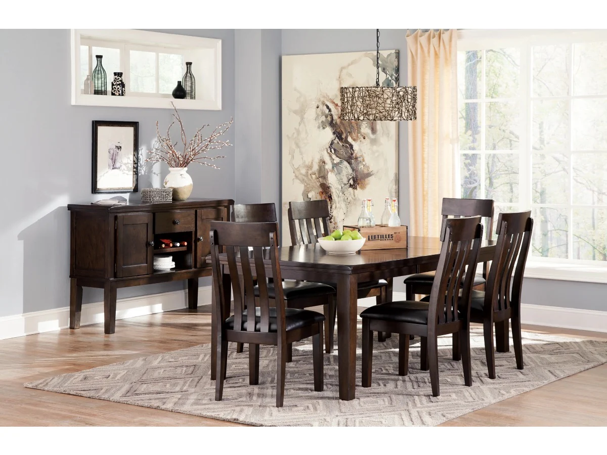 Haddigan Dining Table & 6 Chairs