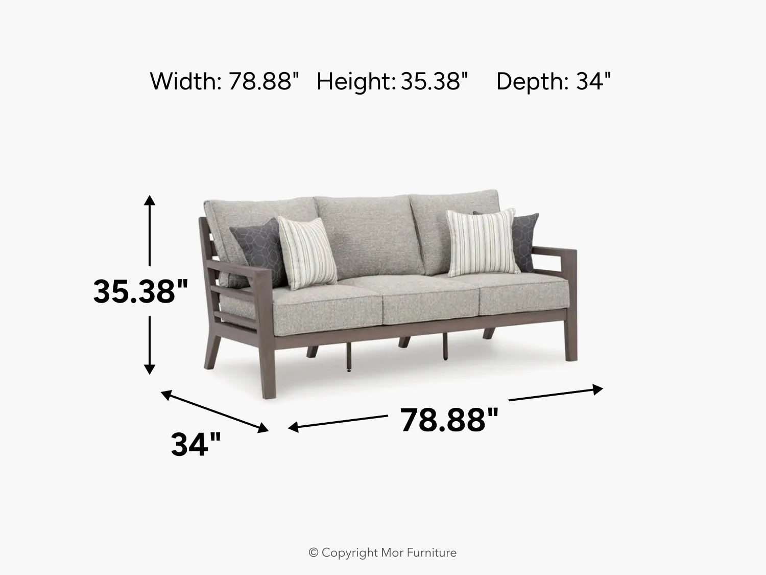 Hillside Barn Outdoor Sofa - Image 7