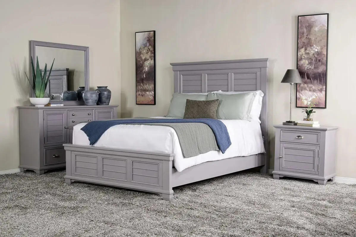 Jamestown Panel Bed & Dresser & Mirror & Nightstand - Image 31