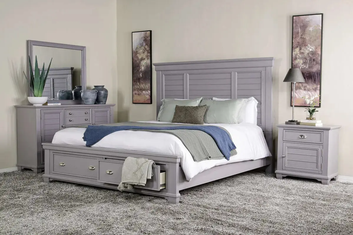 Jamestown Storage Bed & Dresser & Mirror & Nightstand - Image 6