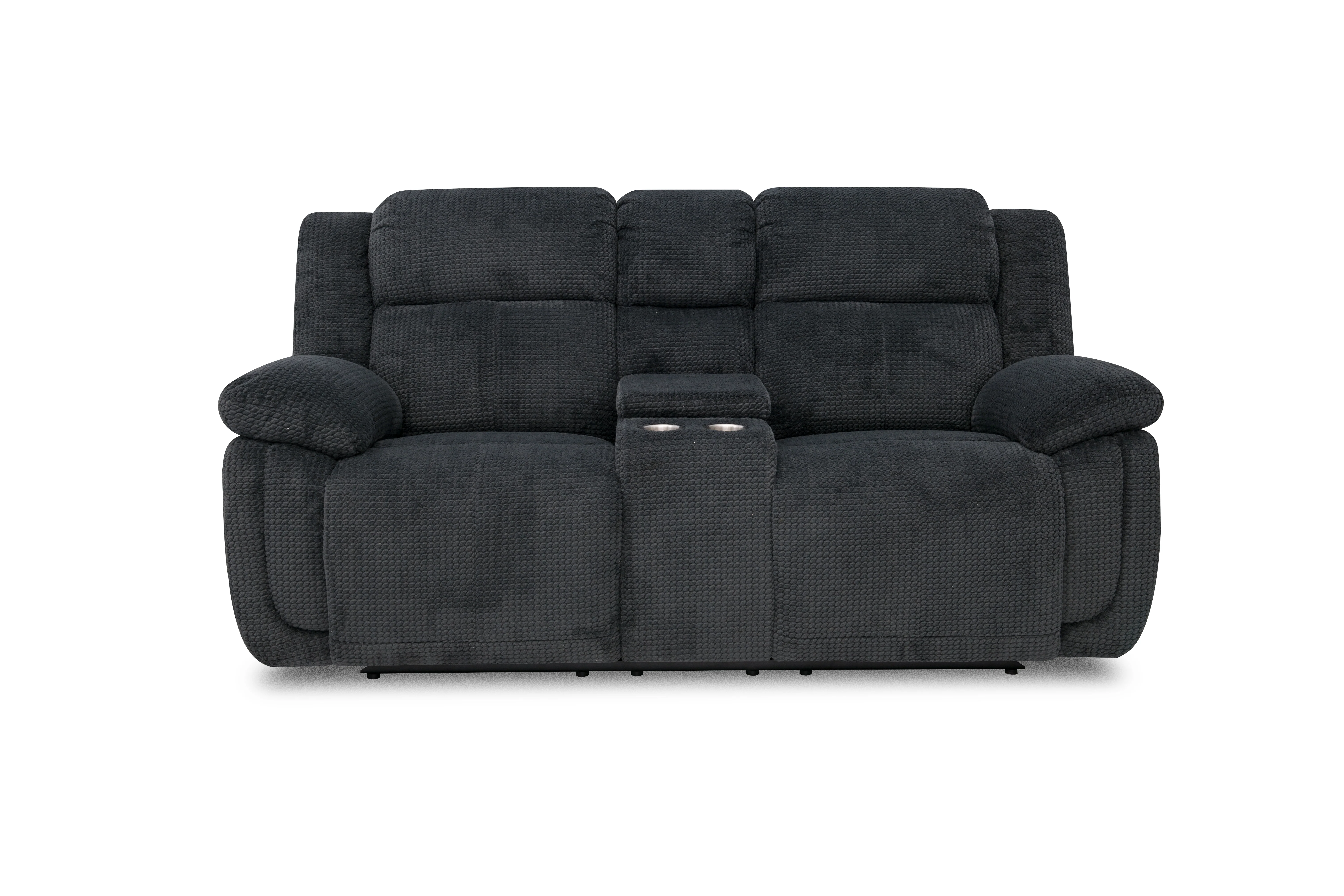 Jayne Reclining Console Loveseat - Image 4