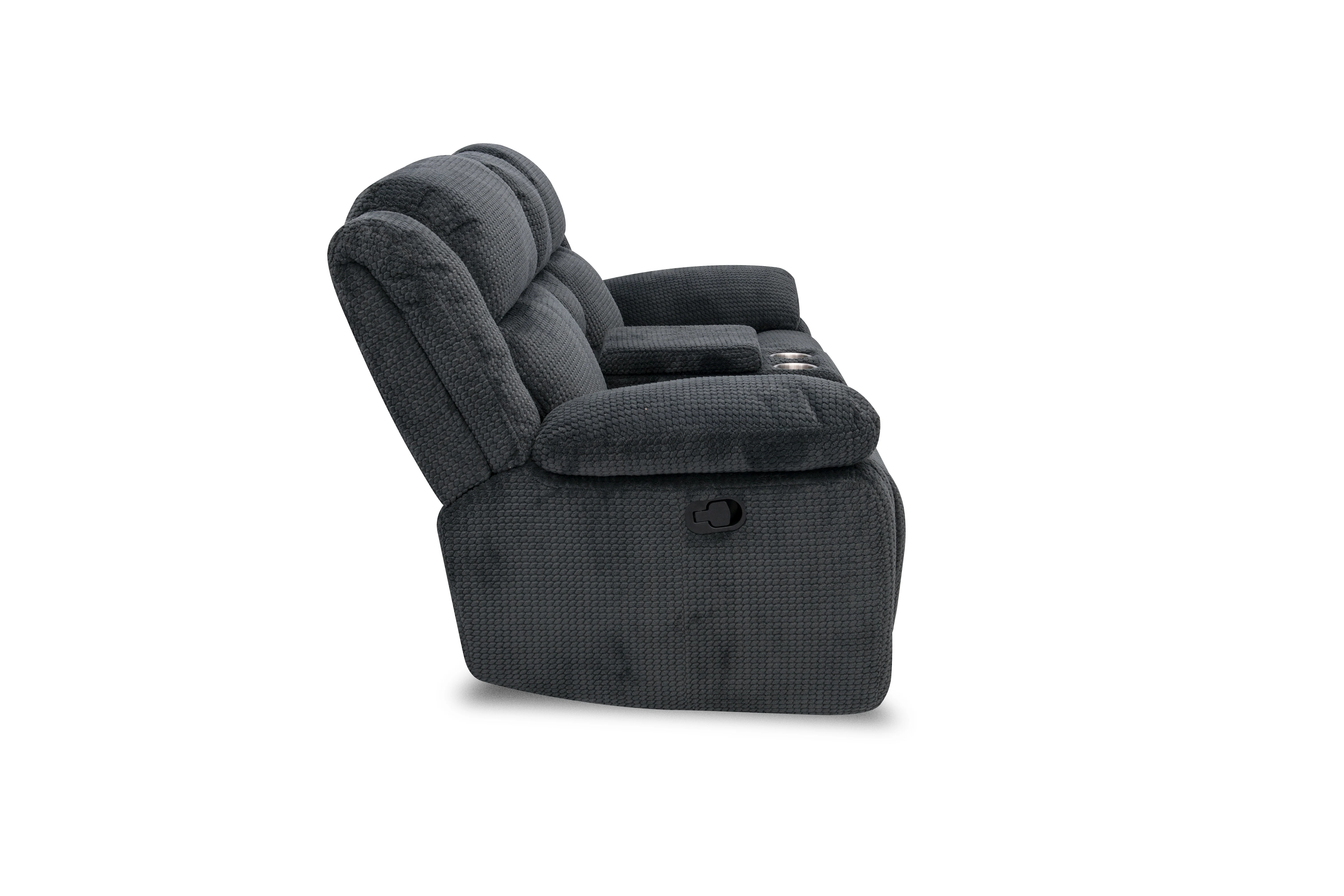 Jayne Reclining Console Loveseat - Image 5