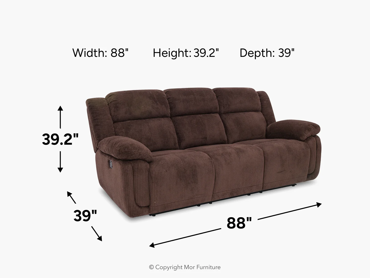 Jayne Reclining Sofa - Image 18