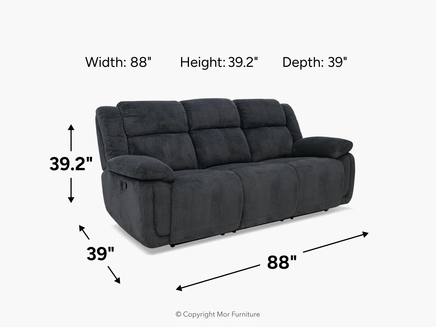 Jayne Reclining Sofa - Image 8