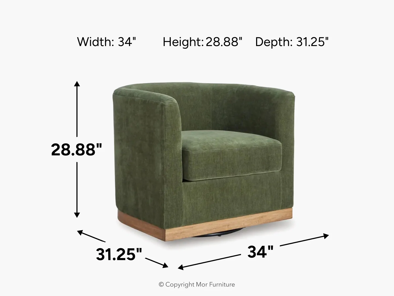 Jersonlow Swivel Chair - Image 8
