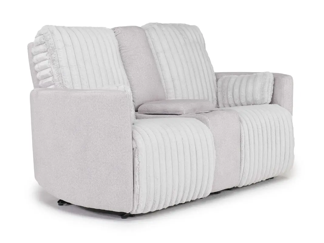 Jessica Reclining Console Loveseat
