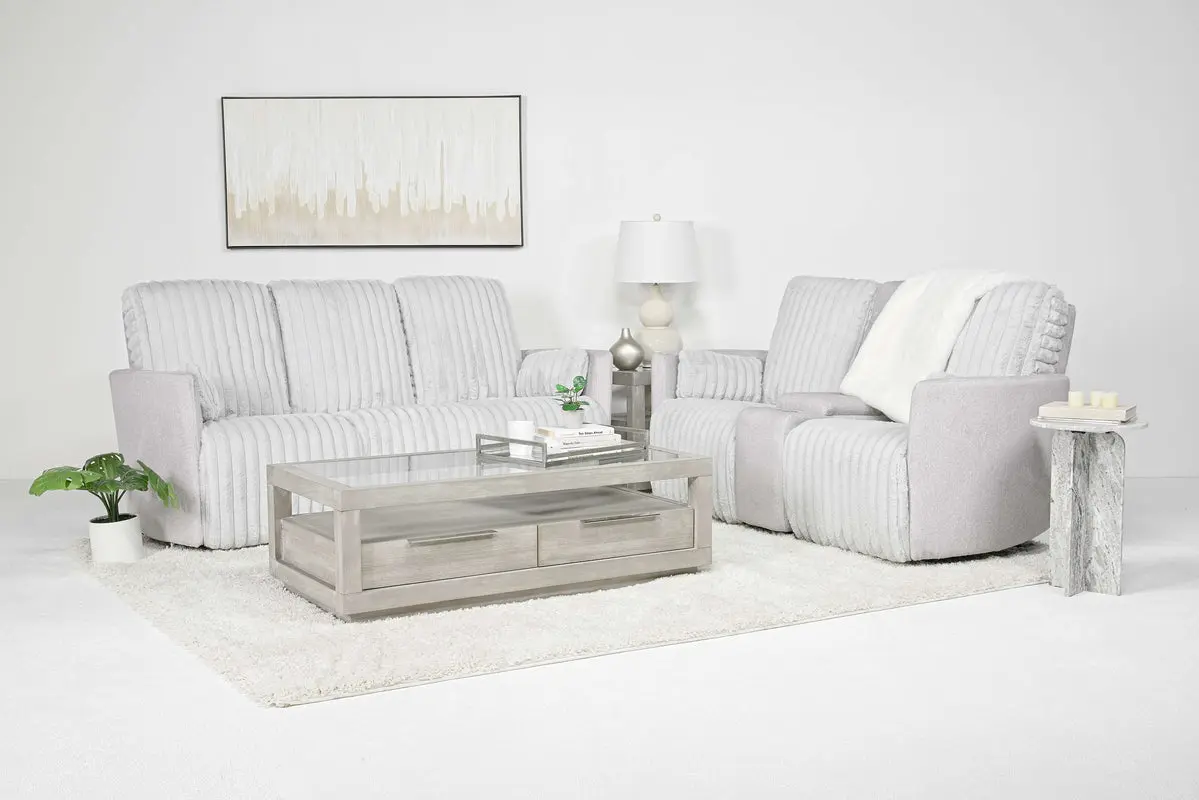 Jessica Reclining Sofa & Console Loveseat