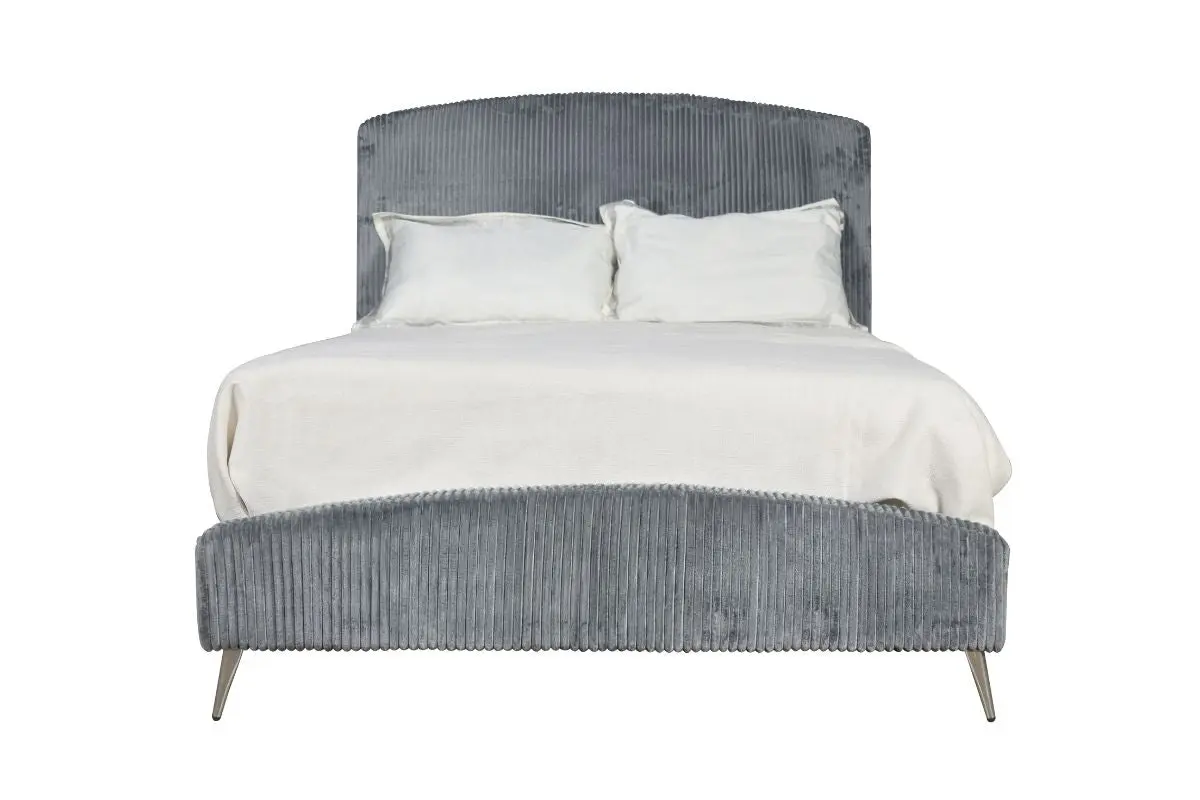 Kailani Upholstered Panel Bed & Dresser & Mirror & Nightstand - Image 22