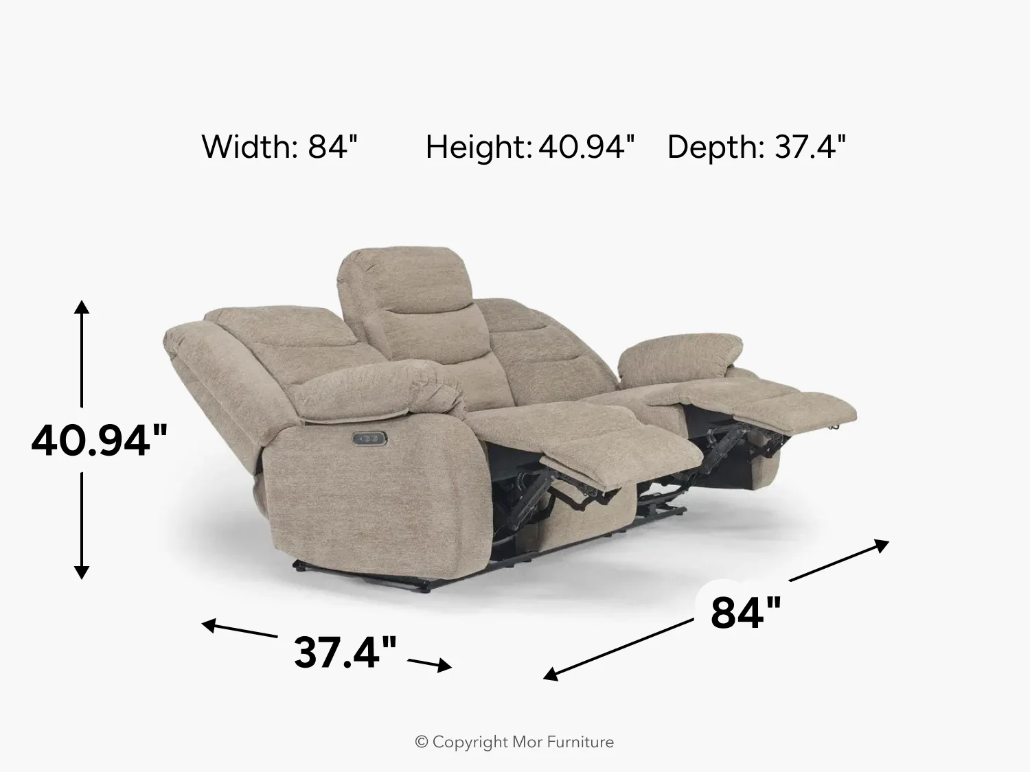 Kelsey Power Sofa - Image 13