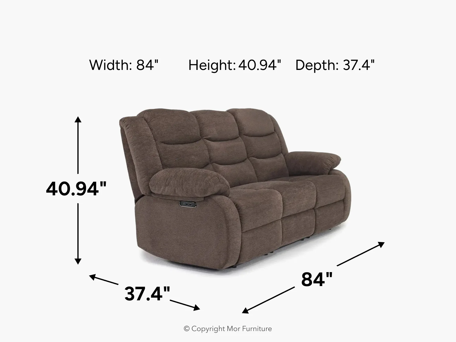 Kelsey Power Sofa - Image 7
