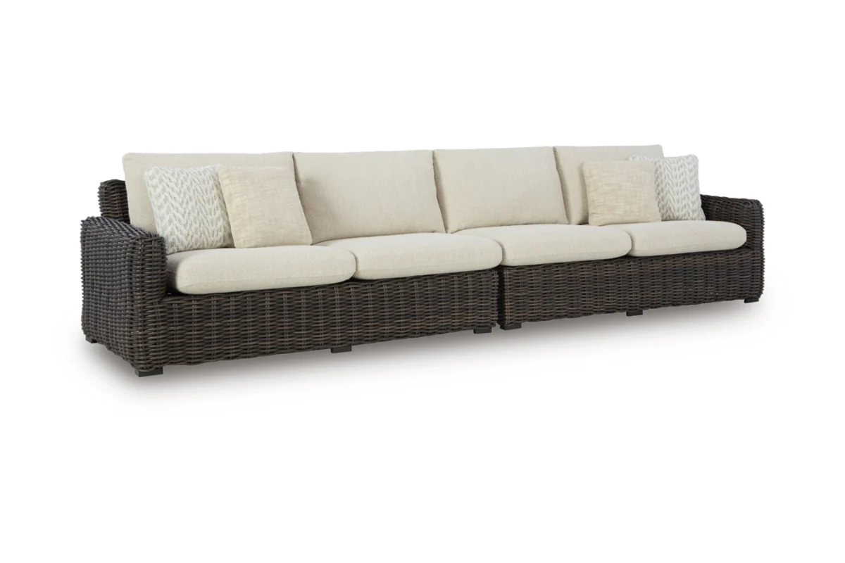 Kimora Outdoor 2 Piece Sectional