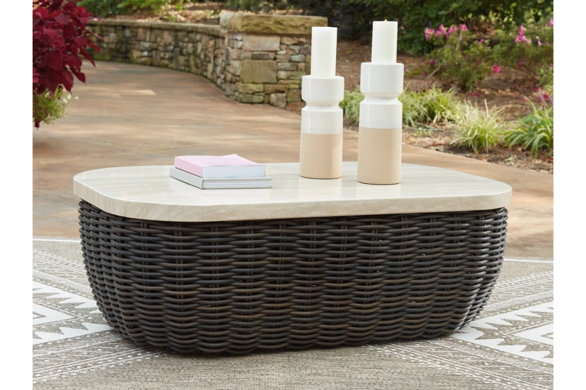 Kimora Outdoor Coffee Table - Image 6
